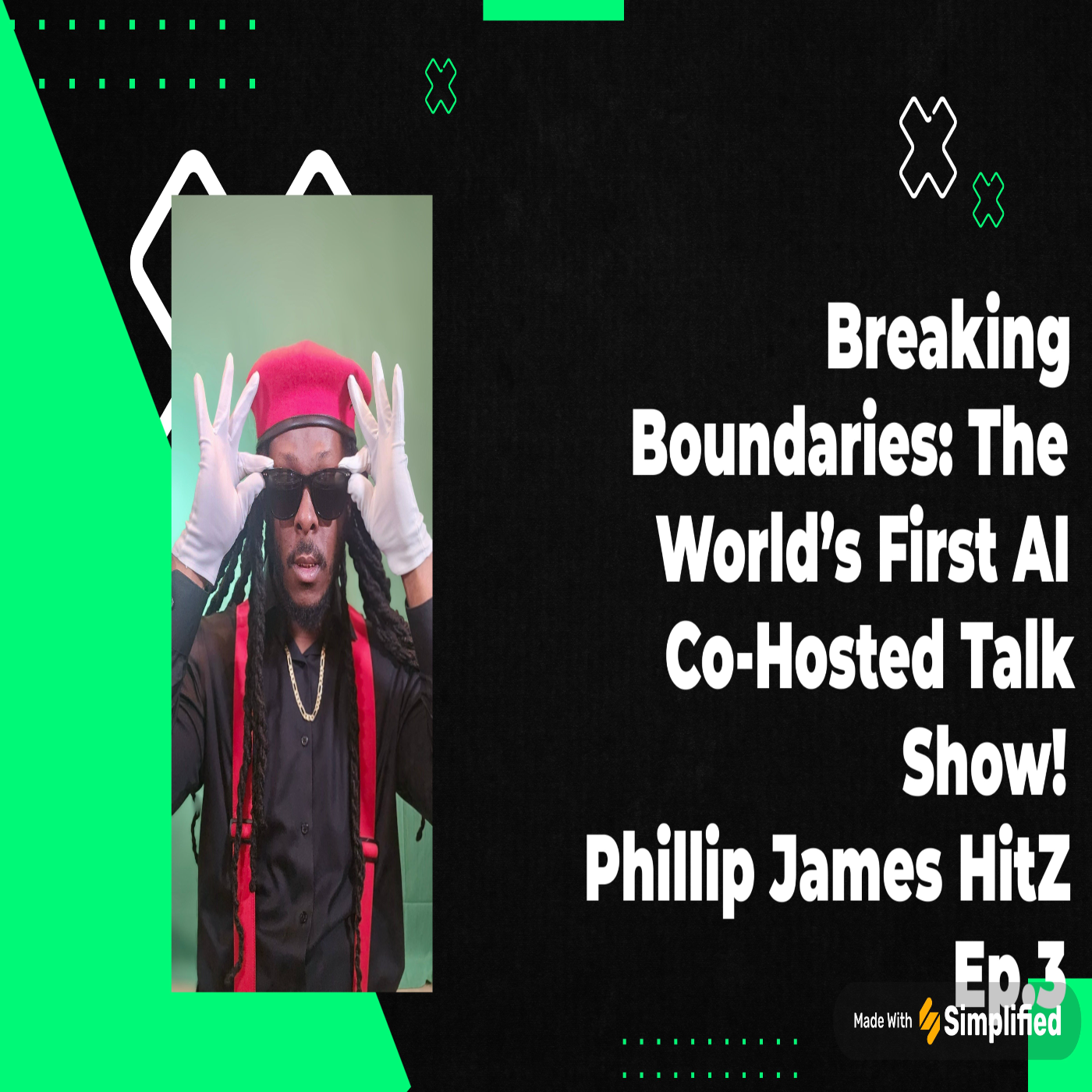 Phillip James HitZ [ The Worlds First A.I. Co Hosted Talk Show]