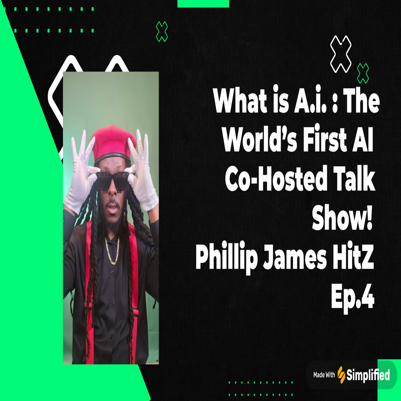 Phillip James HitZ [ The Worlds First A.I. Co Hosted Talk Show]
