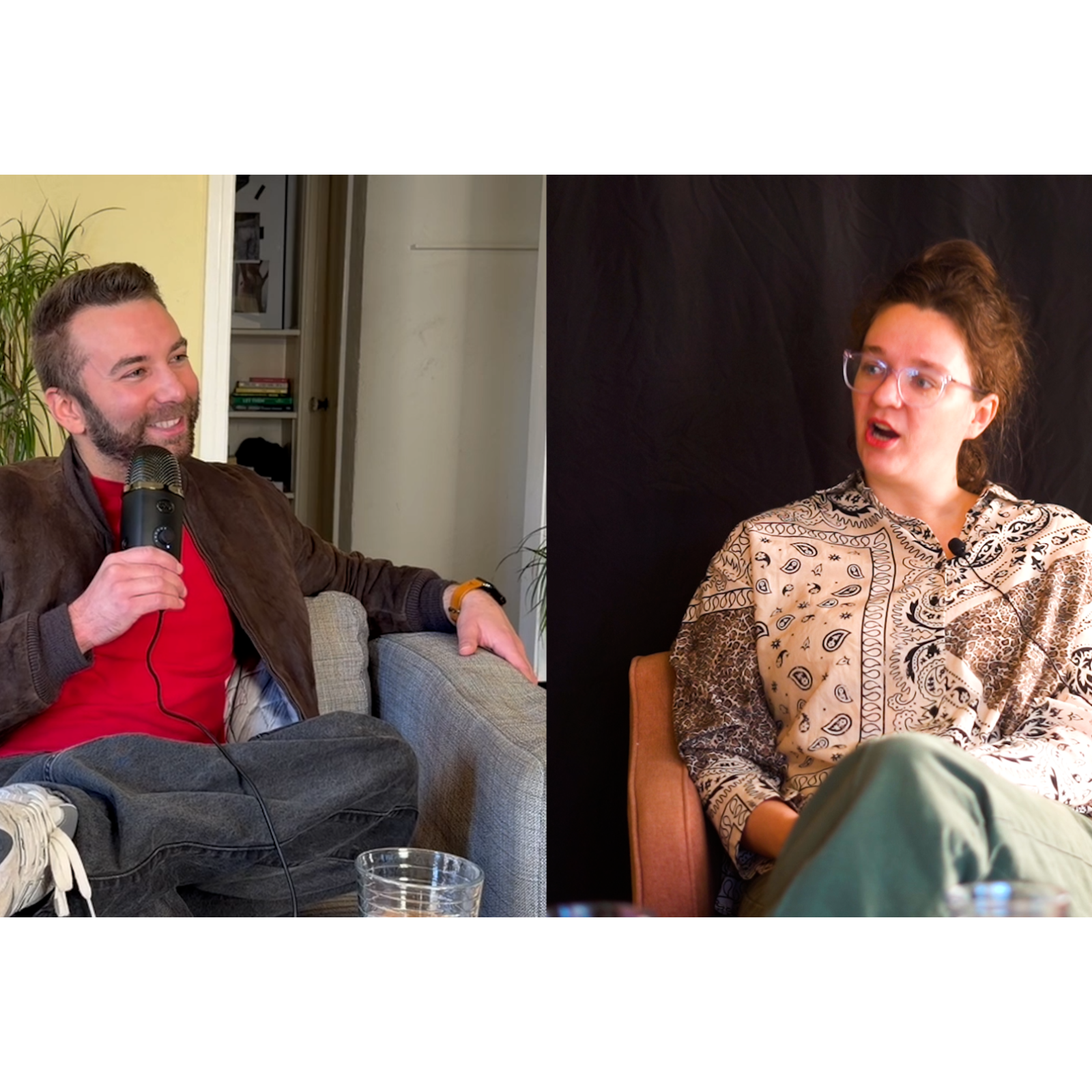 Ella Gale calls Dillon Magrann-Wells, Elizabeth Teets, and Sara Sabzi episode artwork