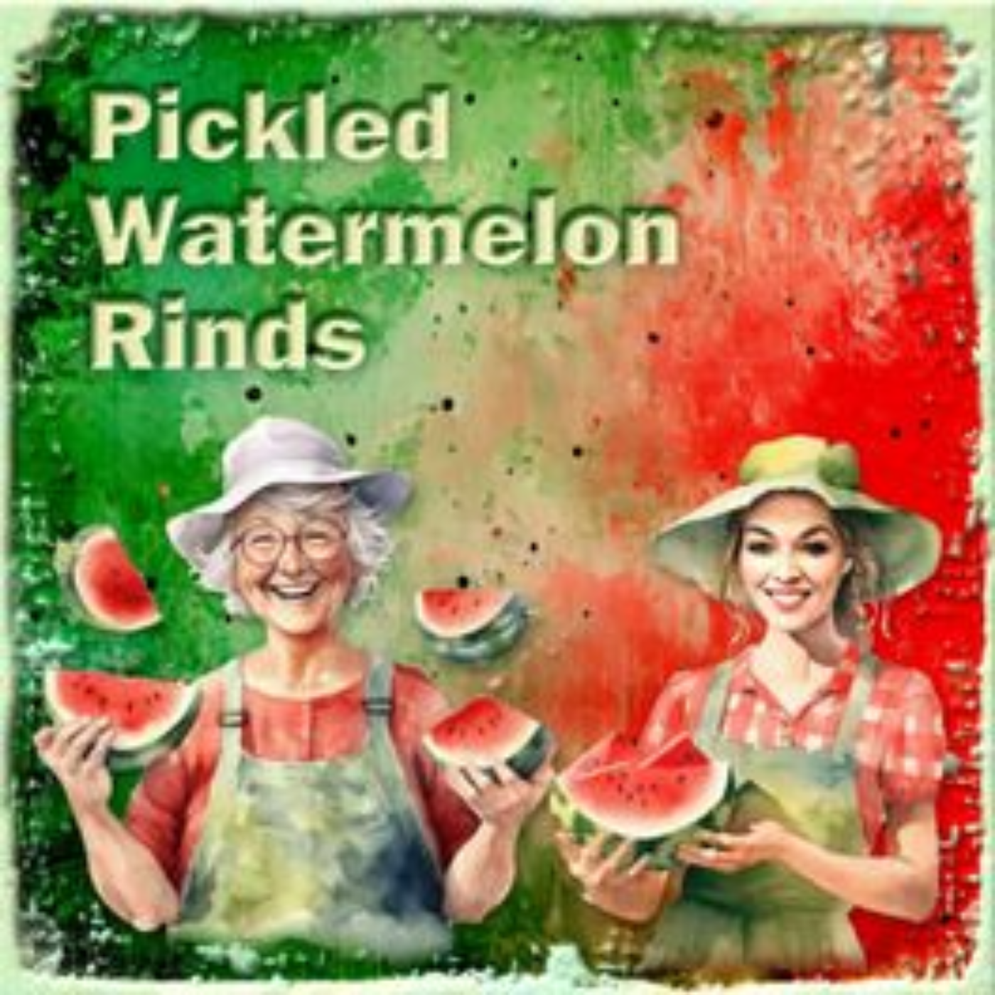 Pickled Watermelon Rinds
