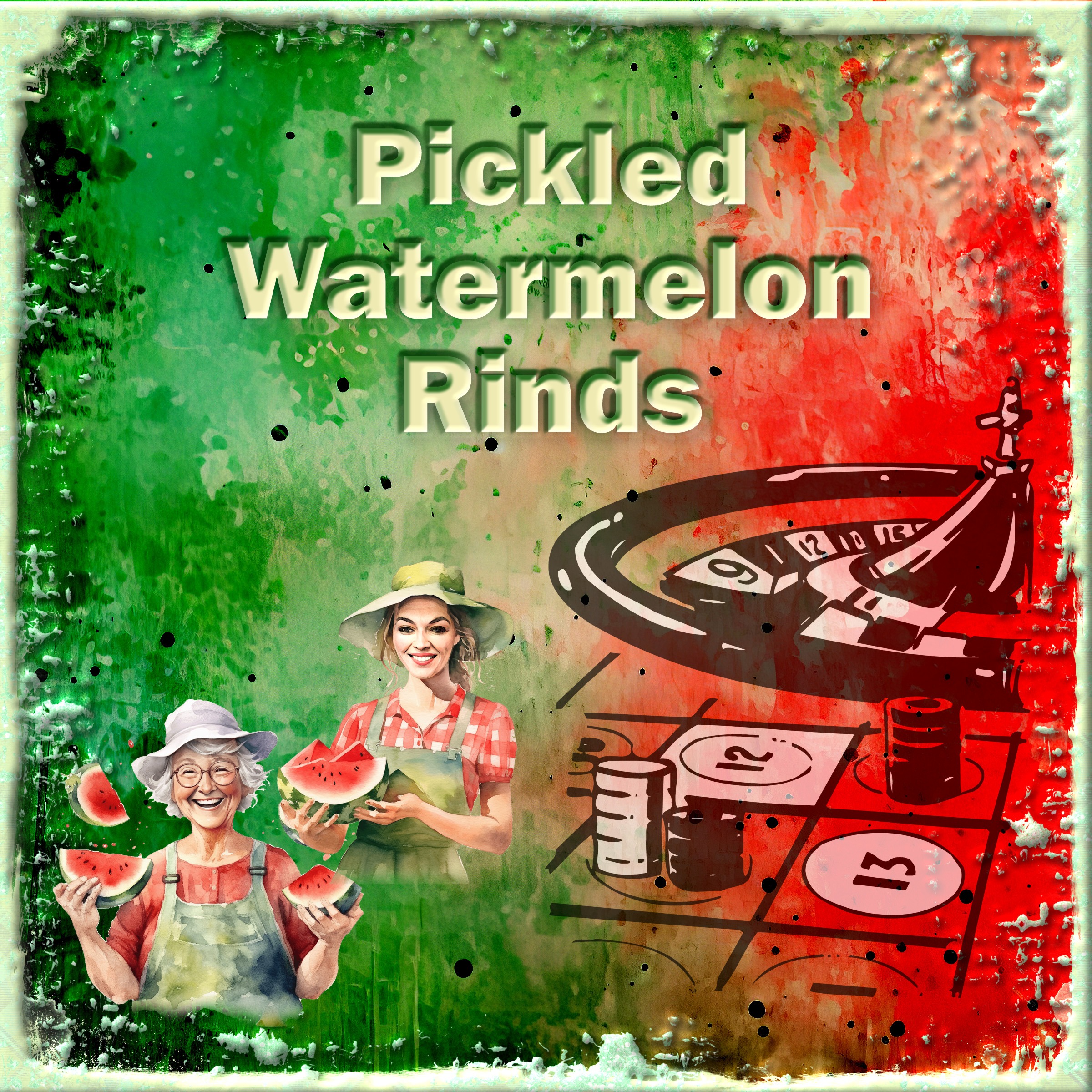 Pickled Watermelon Rinds