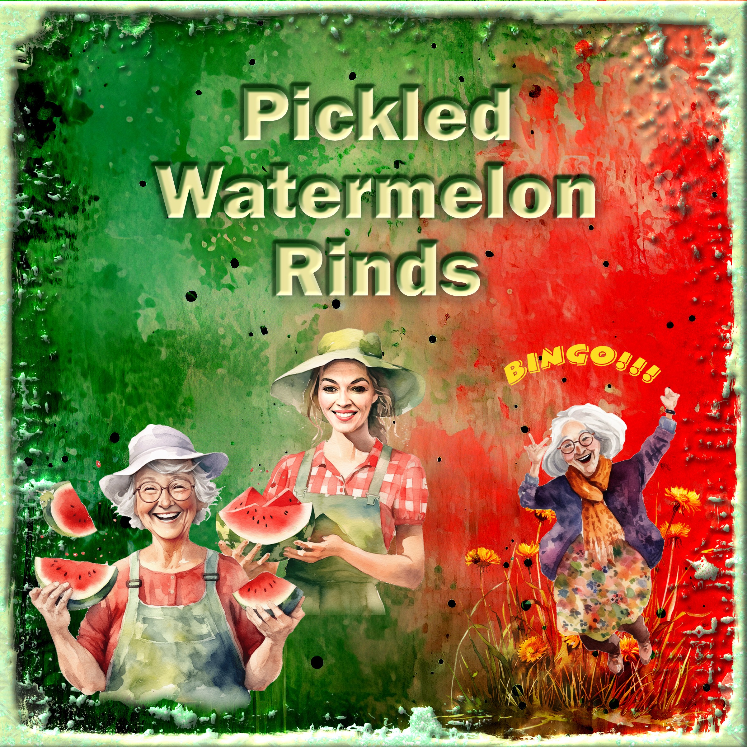 Pickled Watermelon Rinds