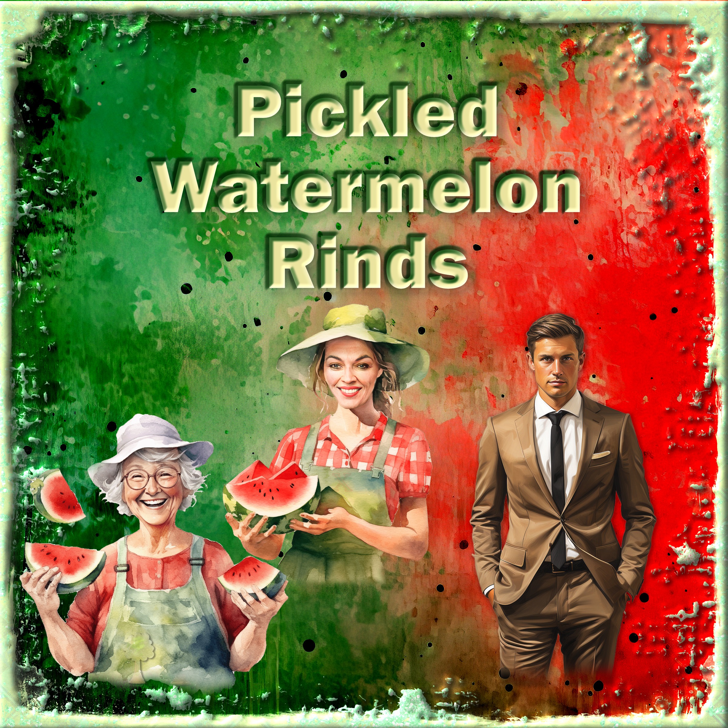Pickled Watermelon Rinds