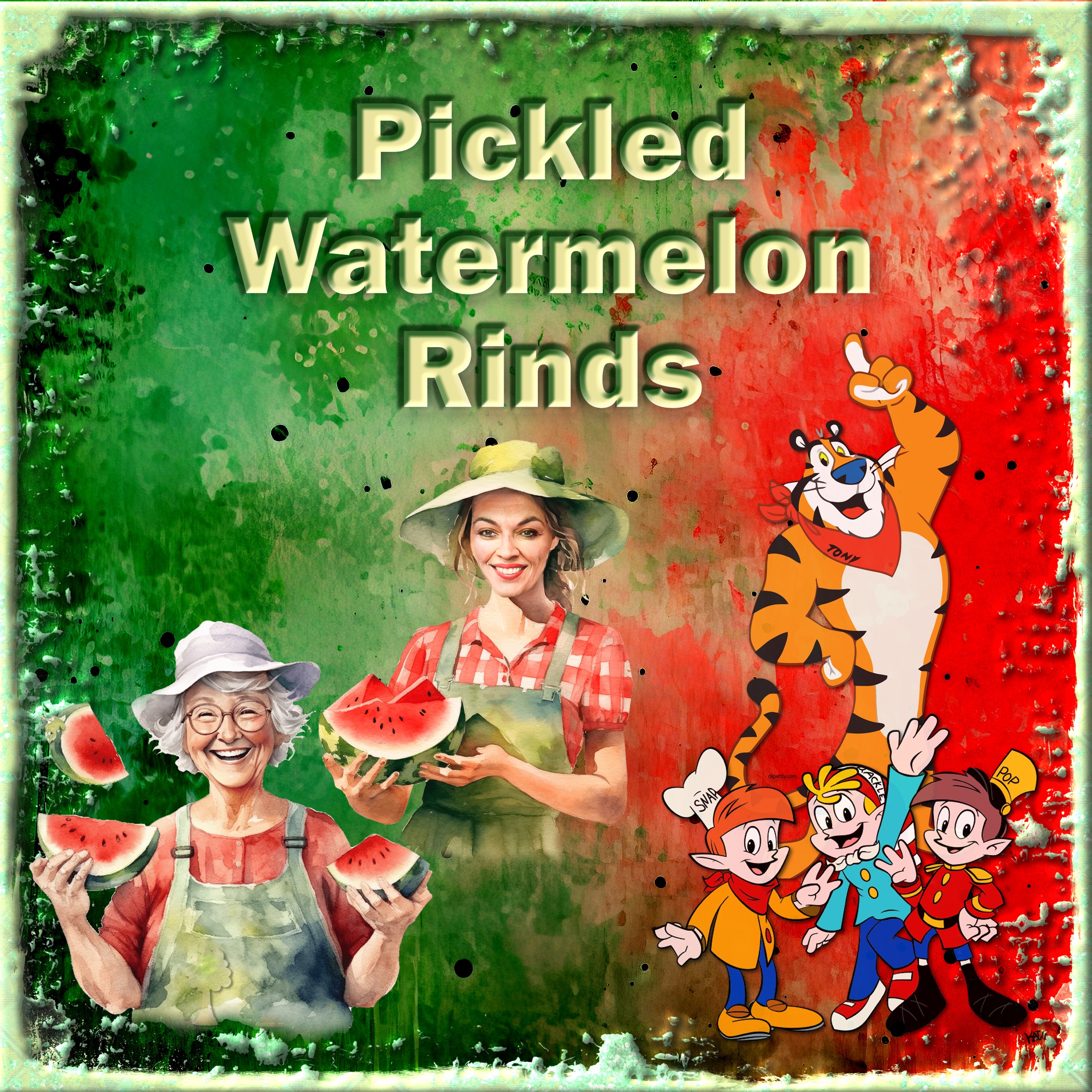 Pickled Watermelon Rinds