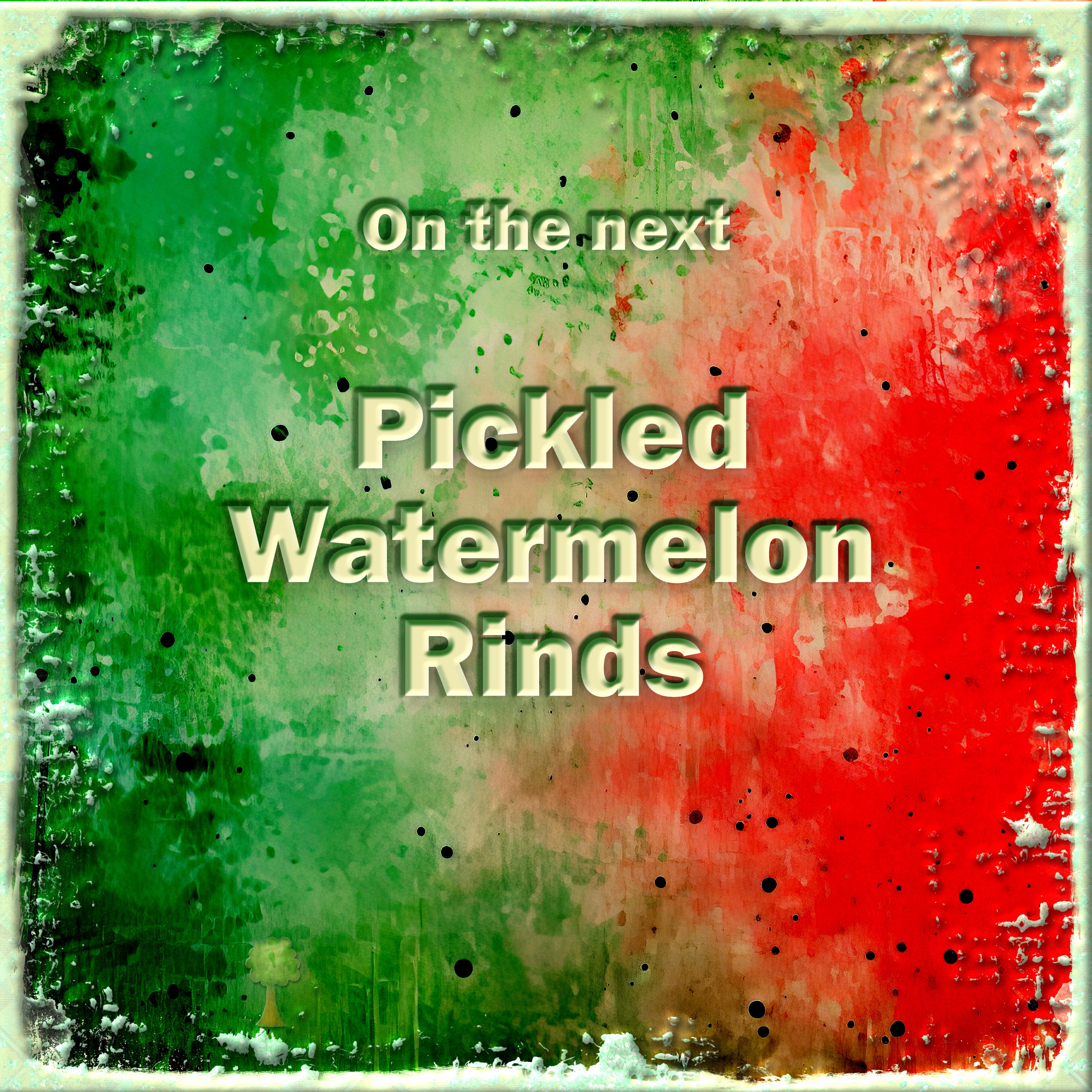 Pickled Watermelon Rinds