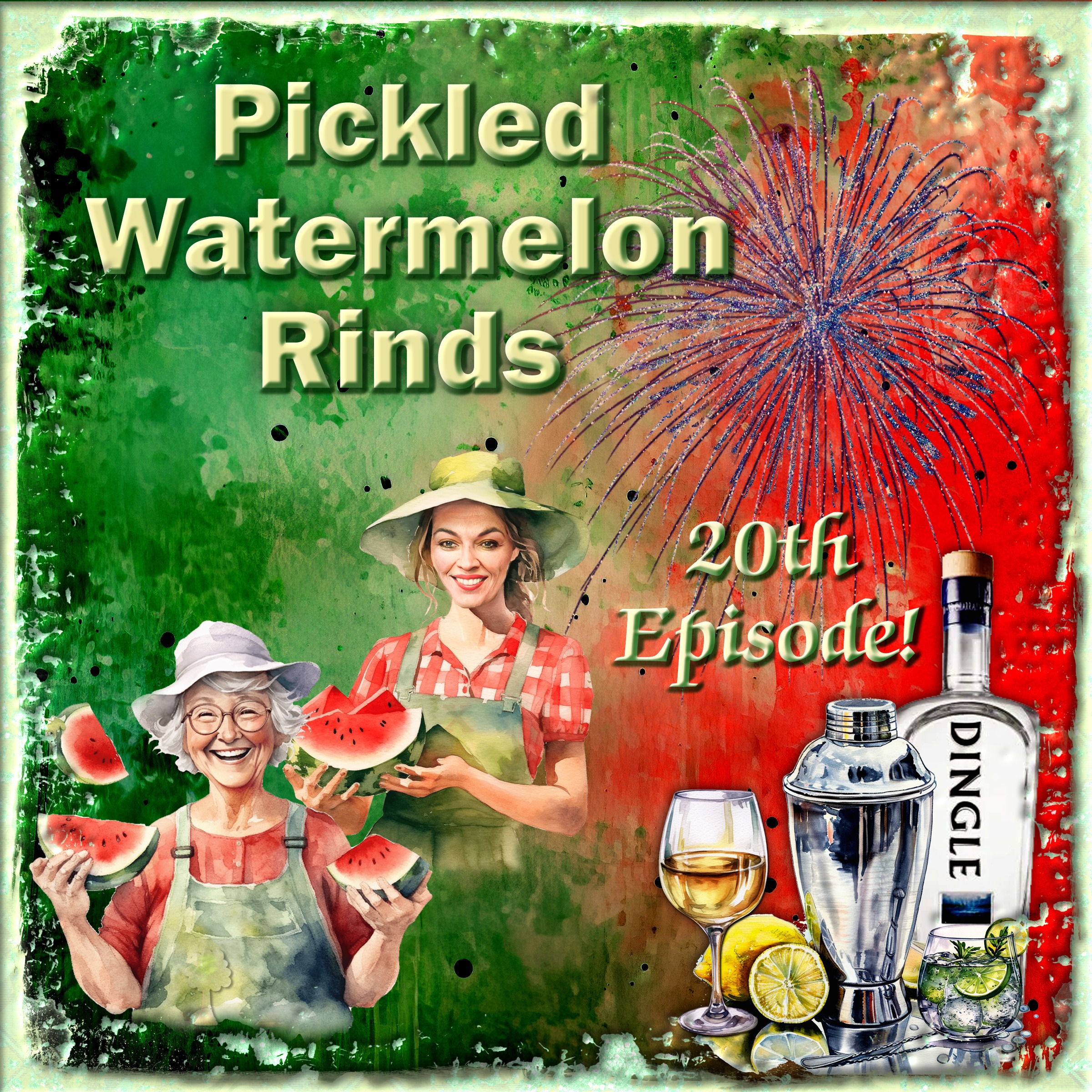 Pickled Watermelon Rinds