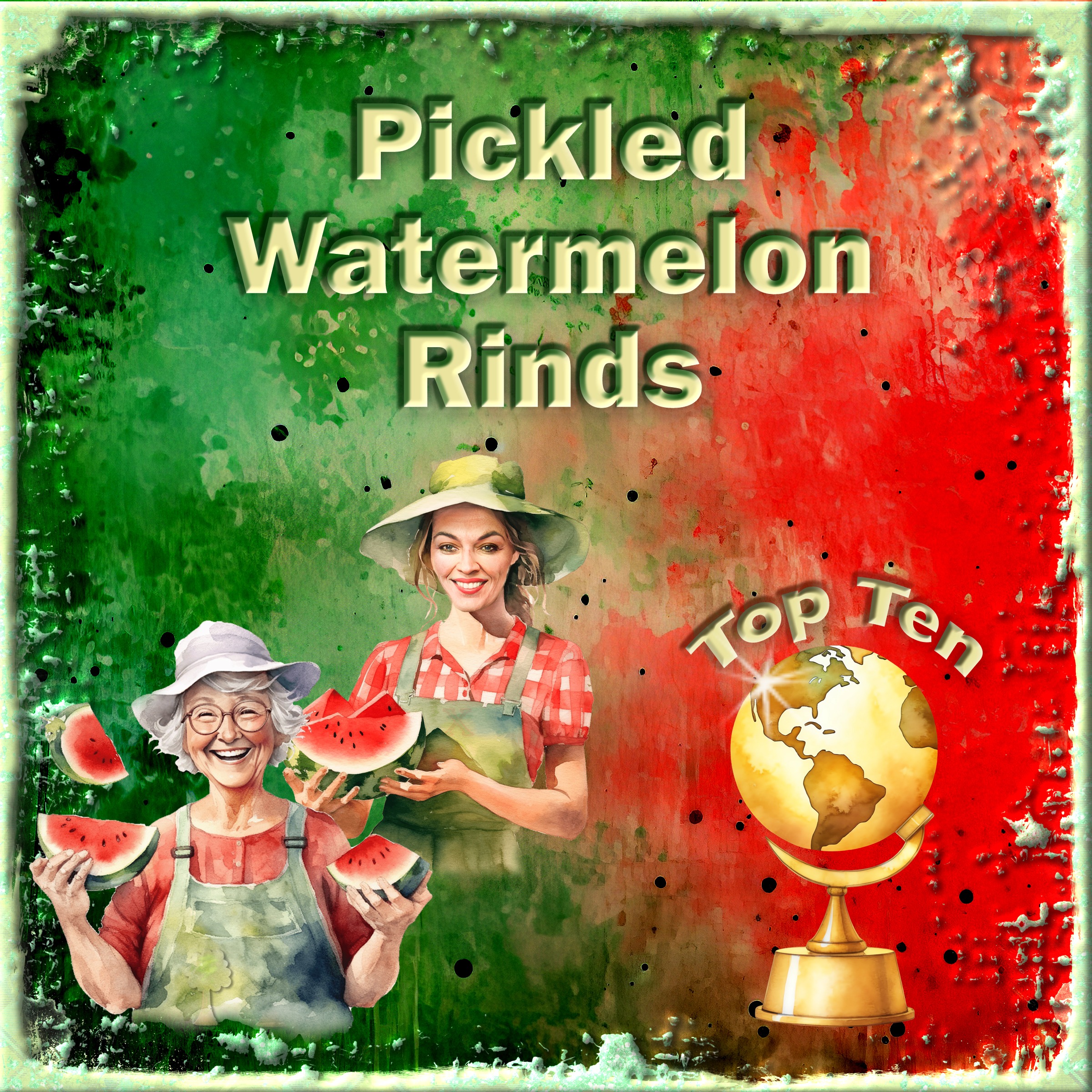 Pickled Watermelon Rinds