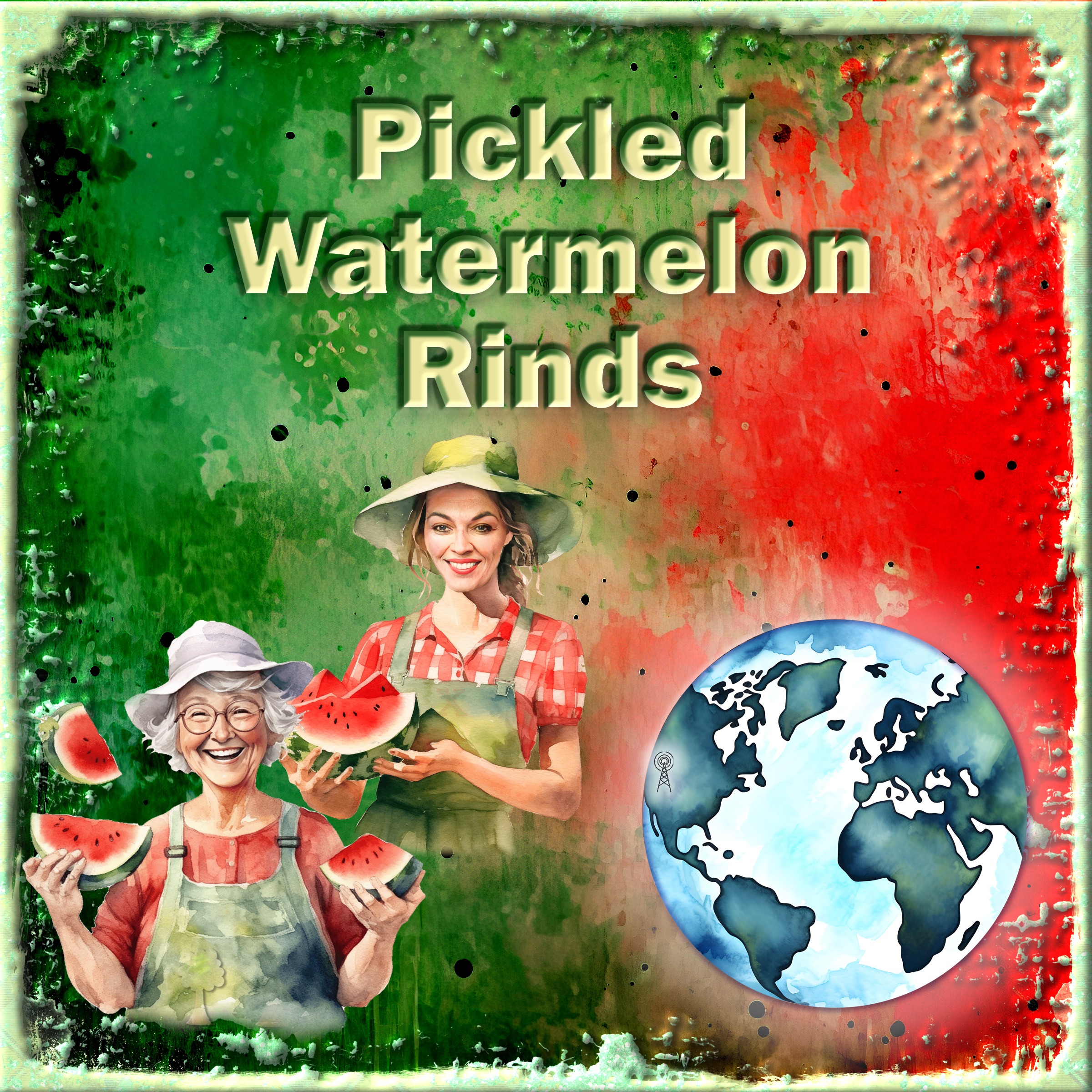 Pickled Watermelon Rinds