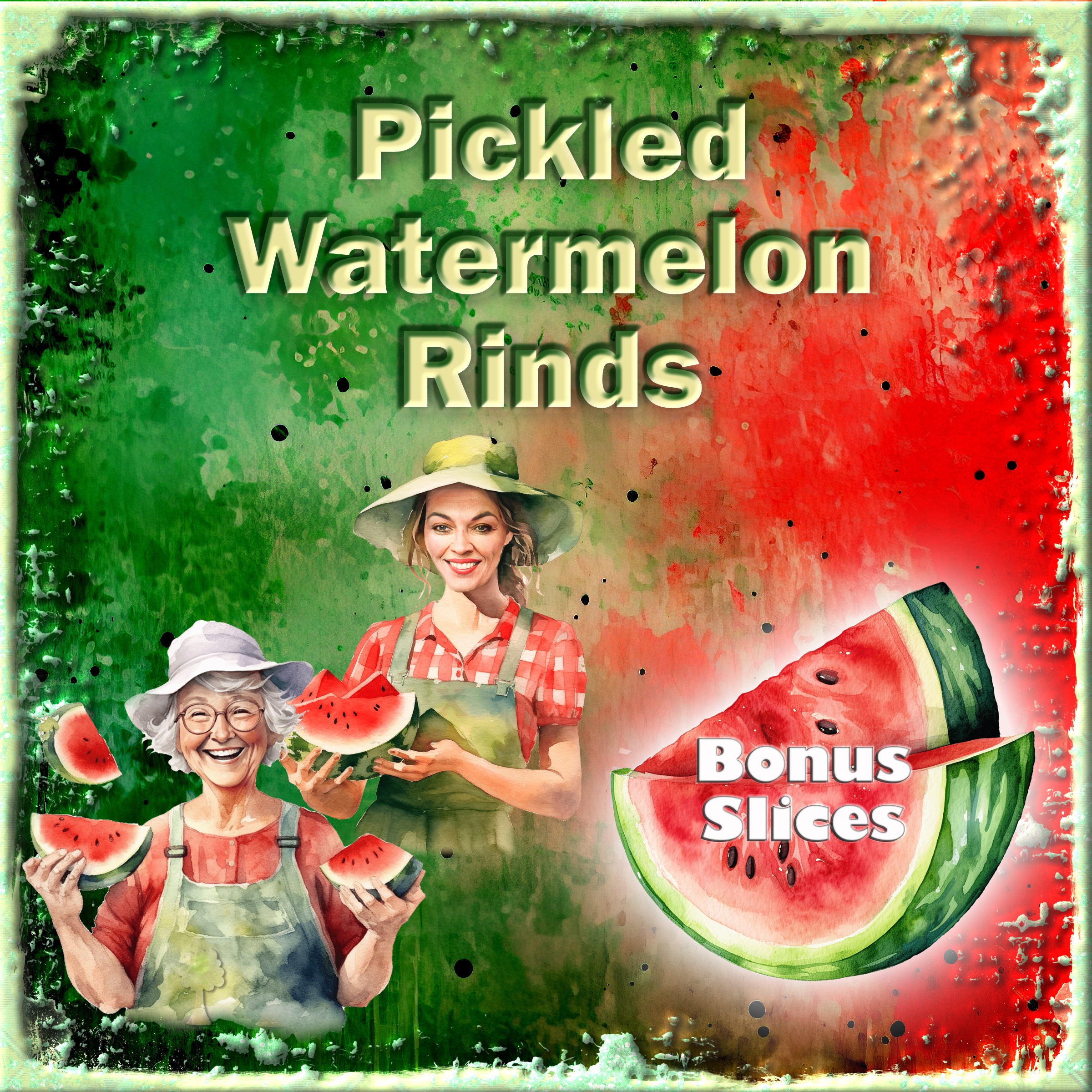 Pickled Watermelon Rinds