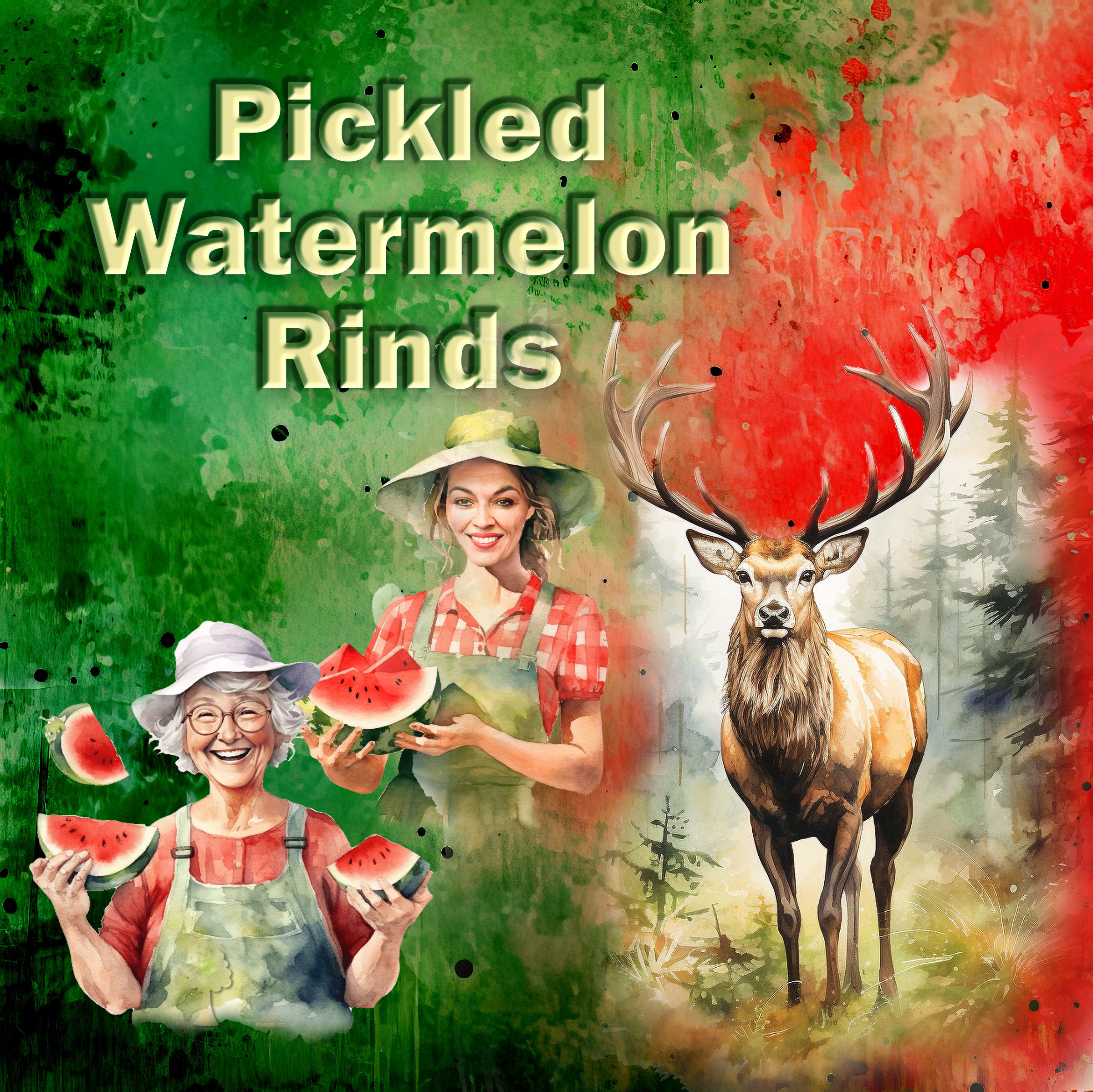 Pickled Watermelon Rinds