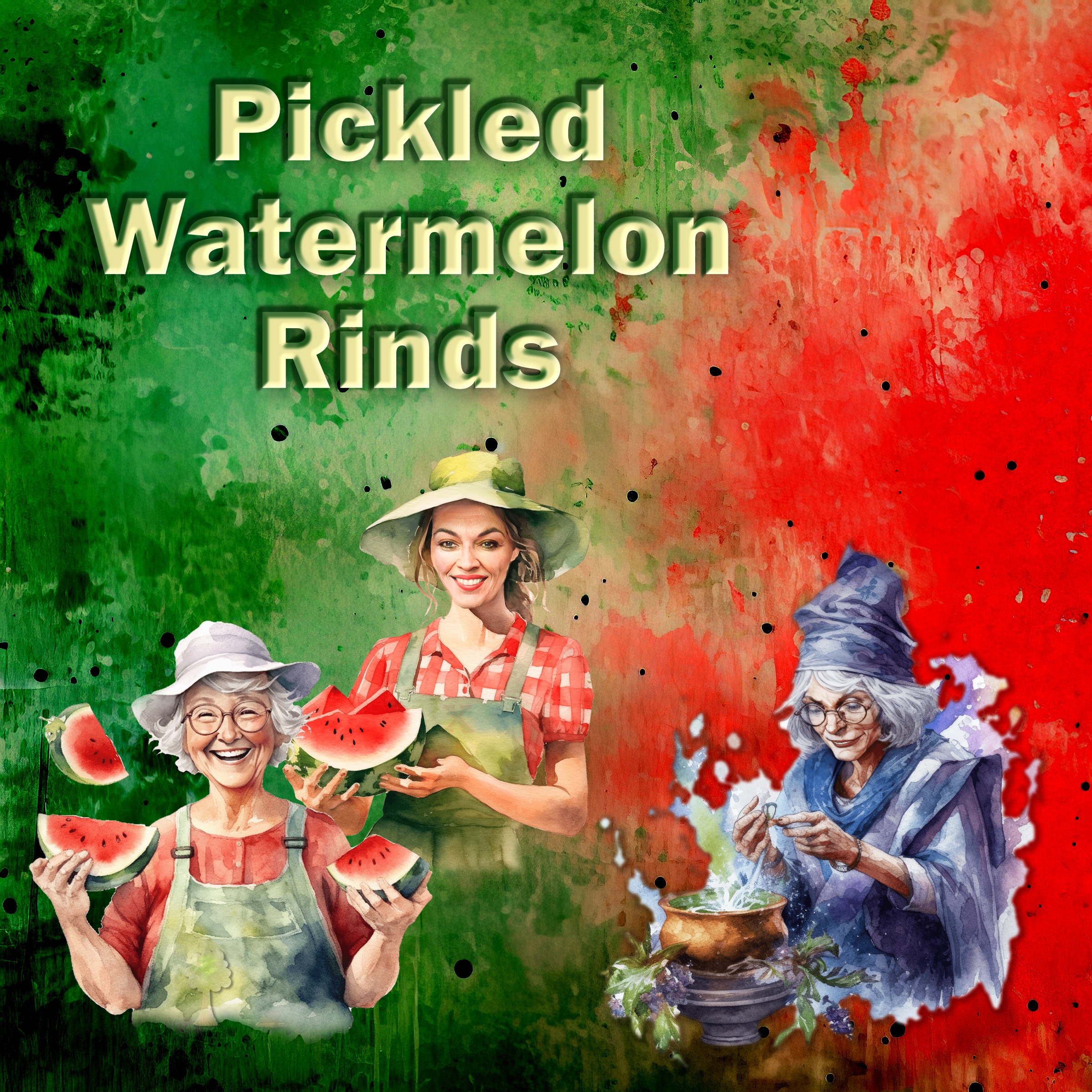 Pickled Watermelon Rinds