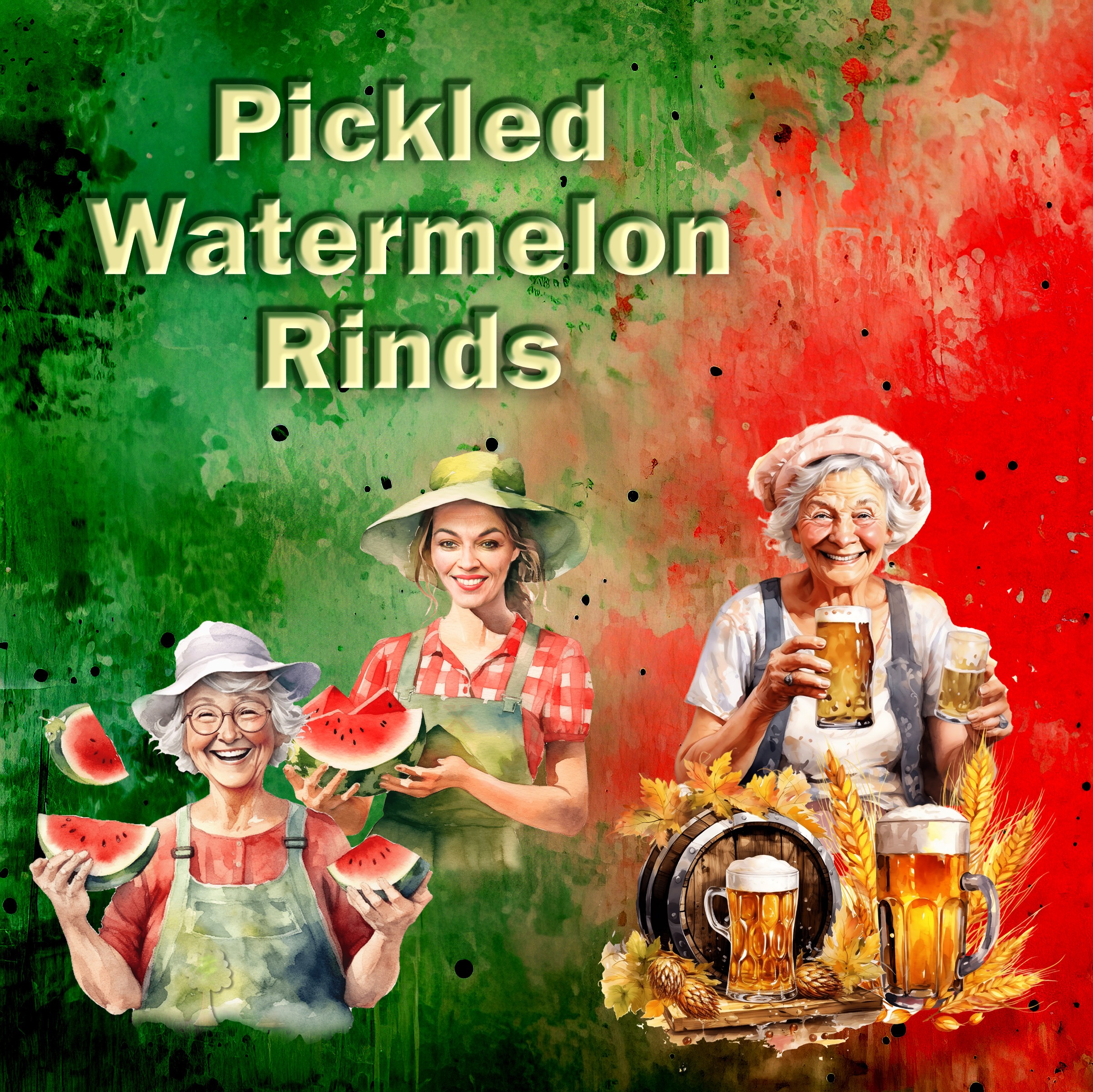Pickled Watermelon Rinds