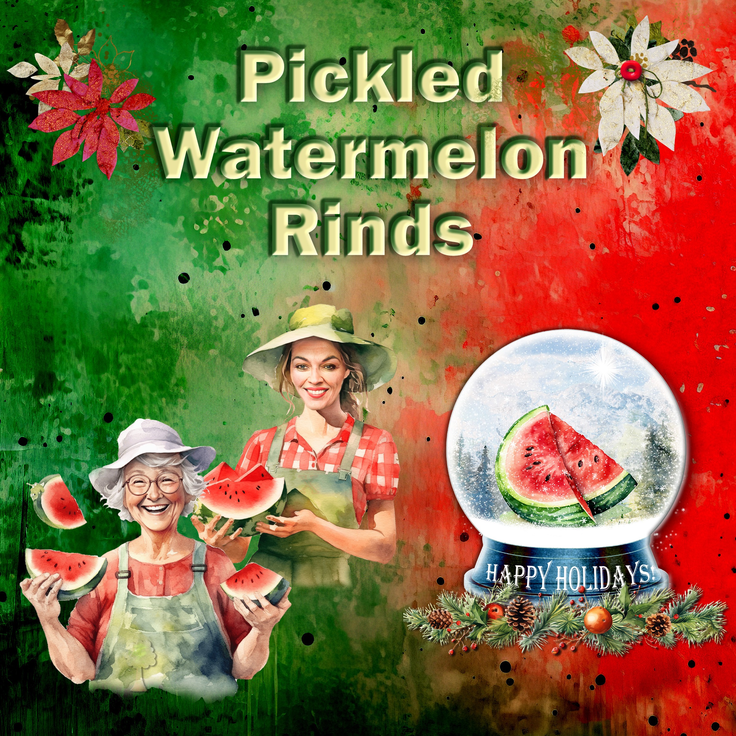 Pickled Watermelon Rinds