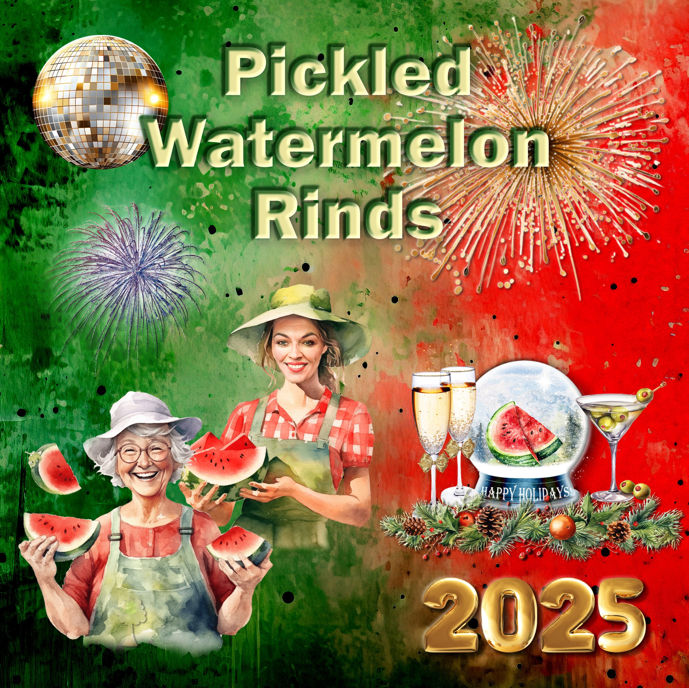 Pickled Watermelon Rinds