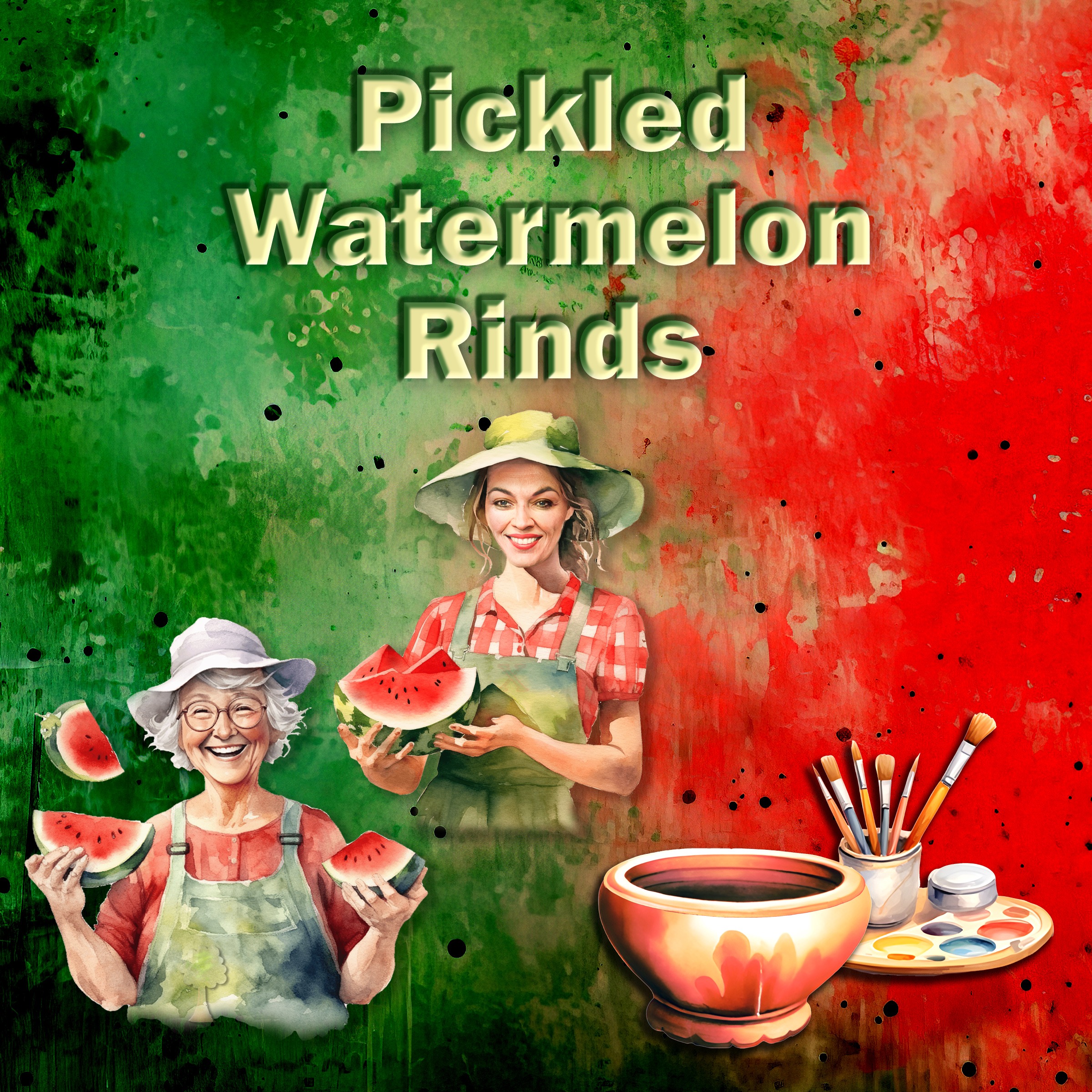 Pickled Watermelon Rinds
