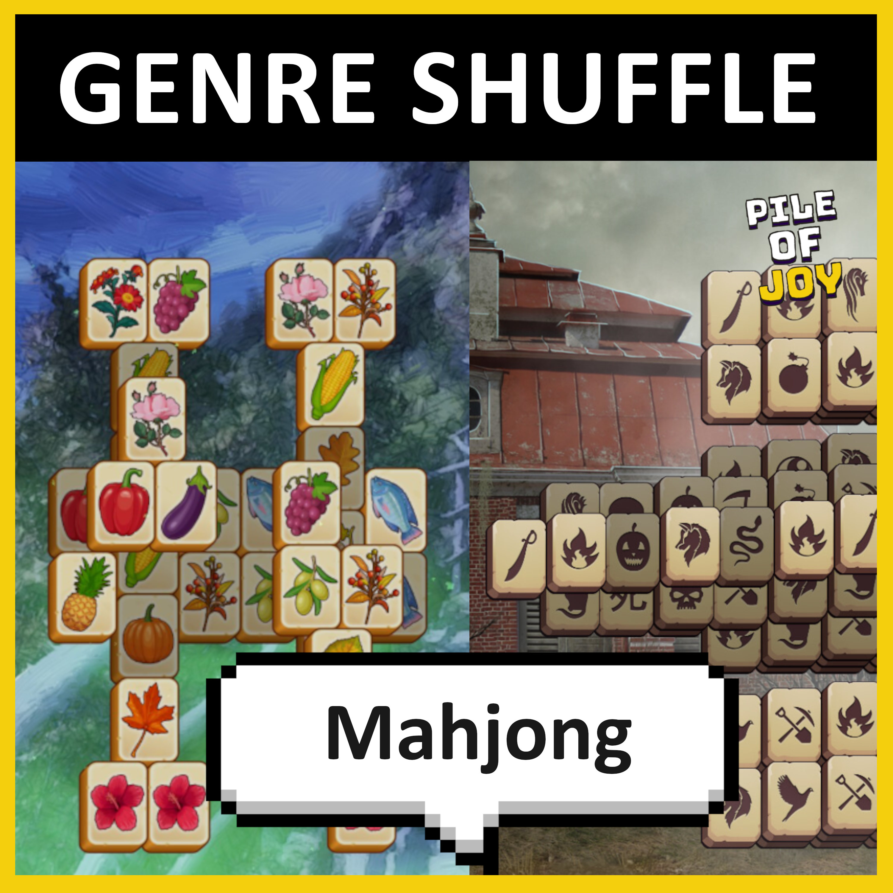 #009 Genre Shuffle | Mahjong - Vampire Romance, EcoMahjong & Mahjong Soul episode artwork
