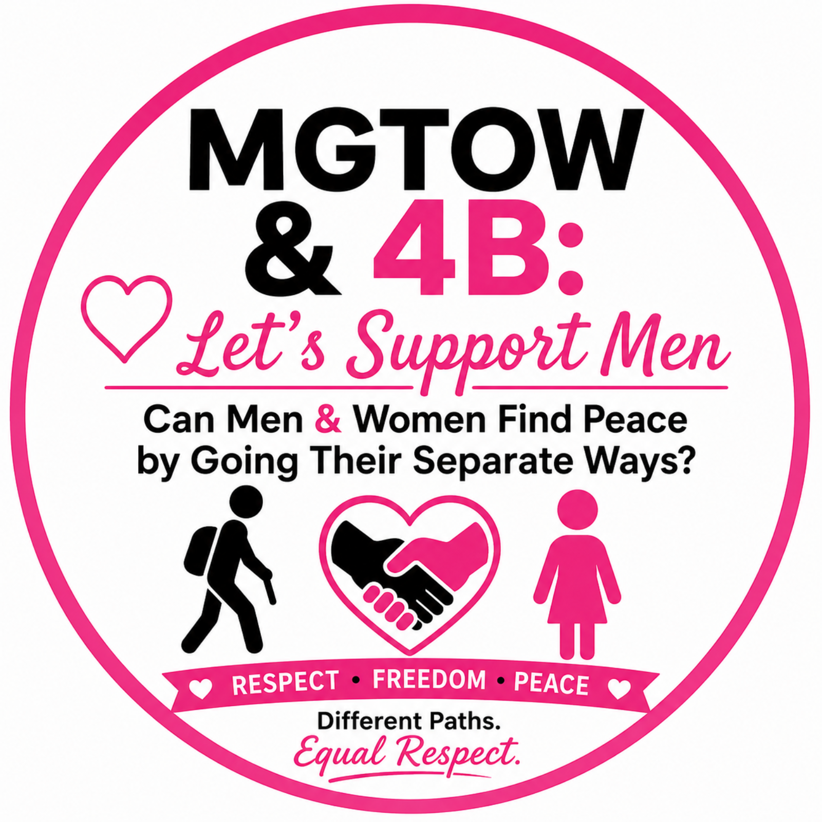 #MGTOW & #4b: Let's support men & bring back MGTOW safely for women too  episode artwork