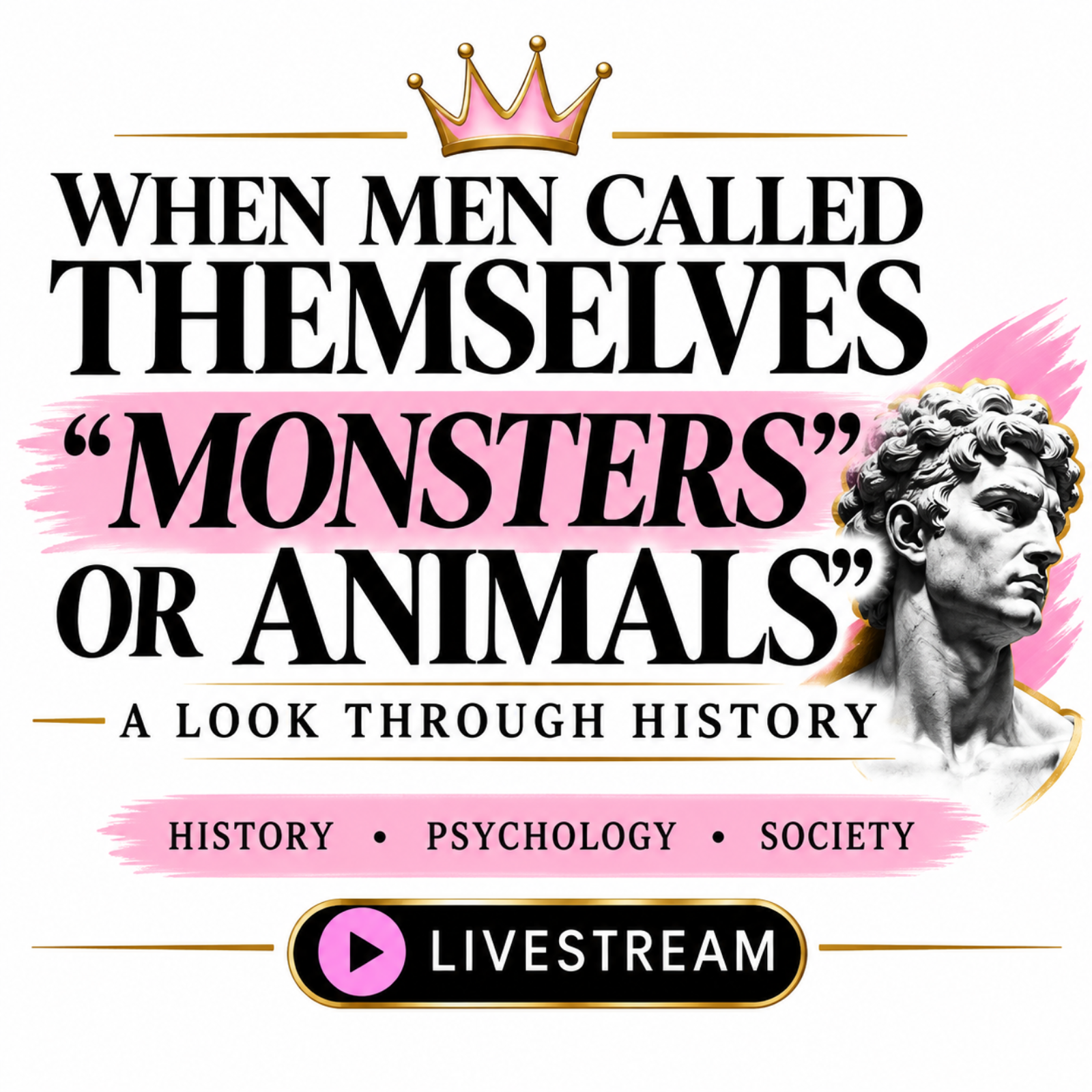 men: monsters & animals. Red Flags to look for! history repeats if you allow it  episode artwork