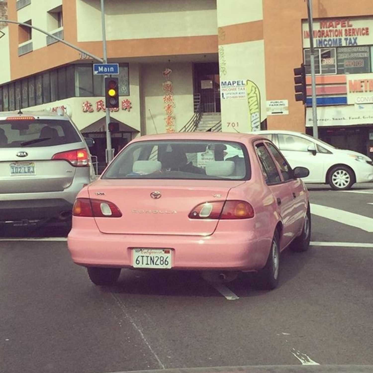 Pink Corolla
