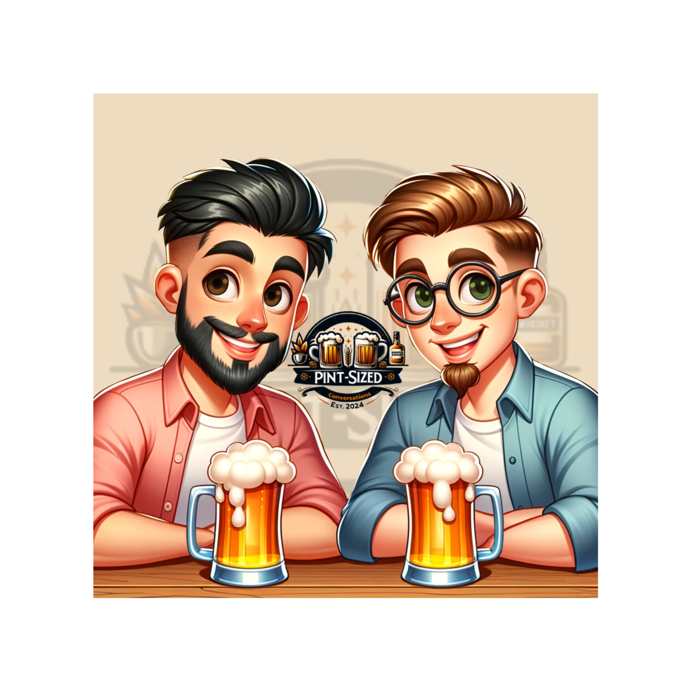 Pint-Sized Conversations podcast artwork