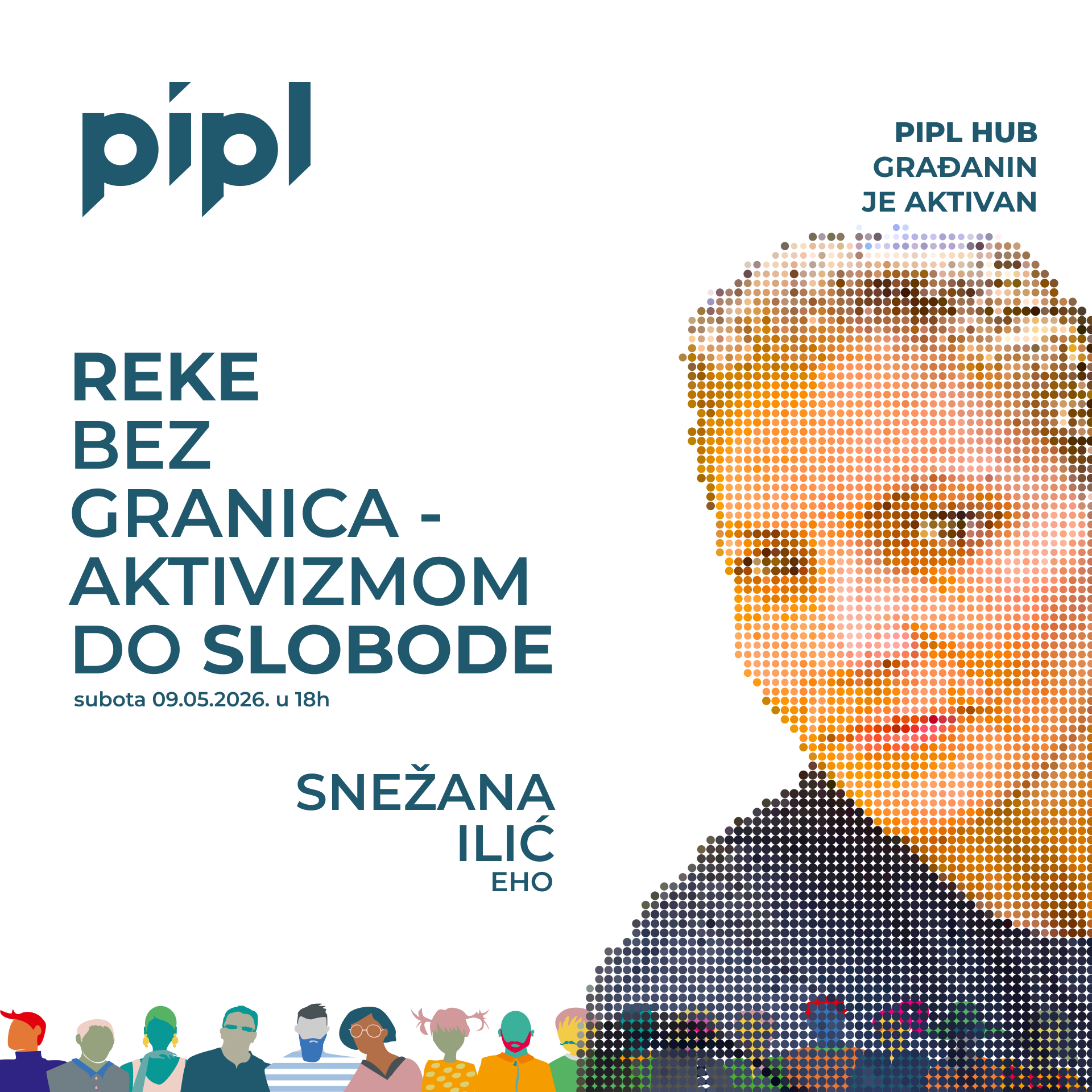 Dobra priča 030: Reke bez granica – aktivizmom do slobode - Snežana Ilić episode artwork