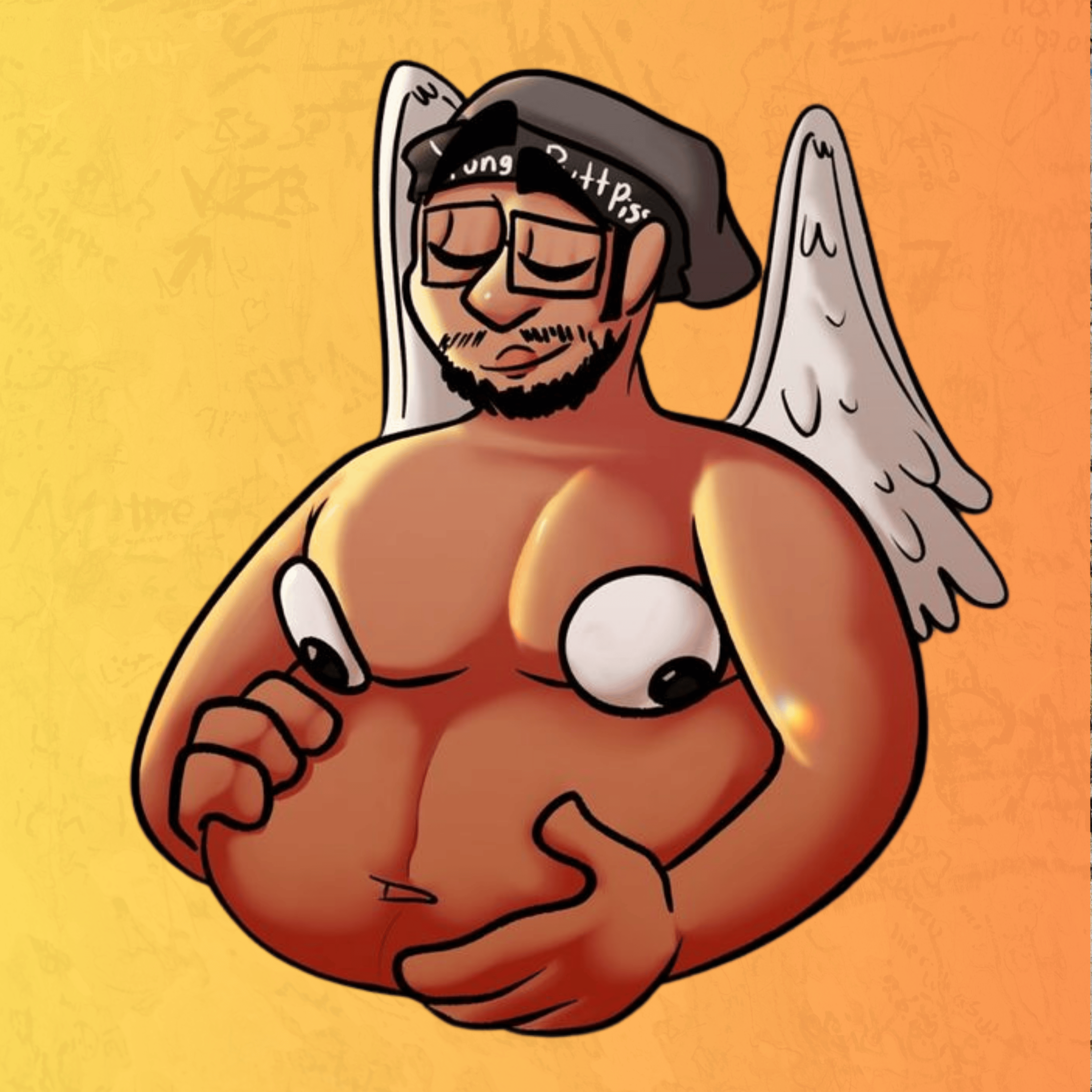 Pissmaxxing podcast artwork