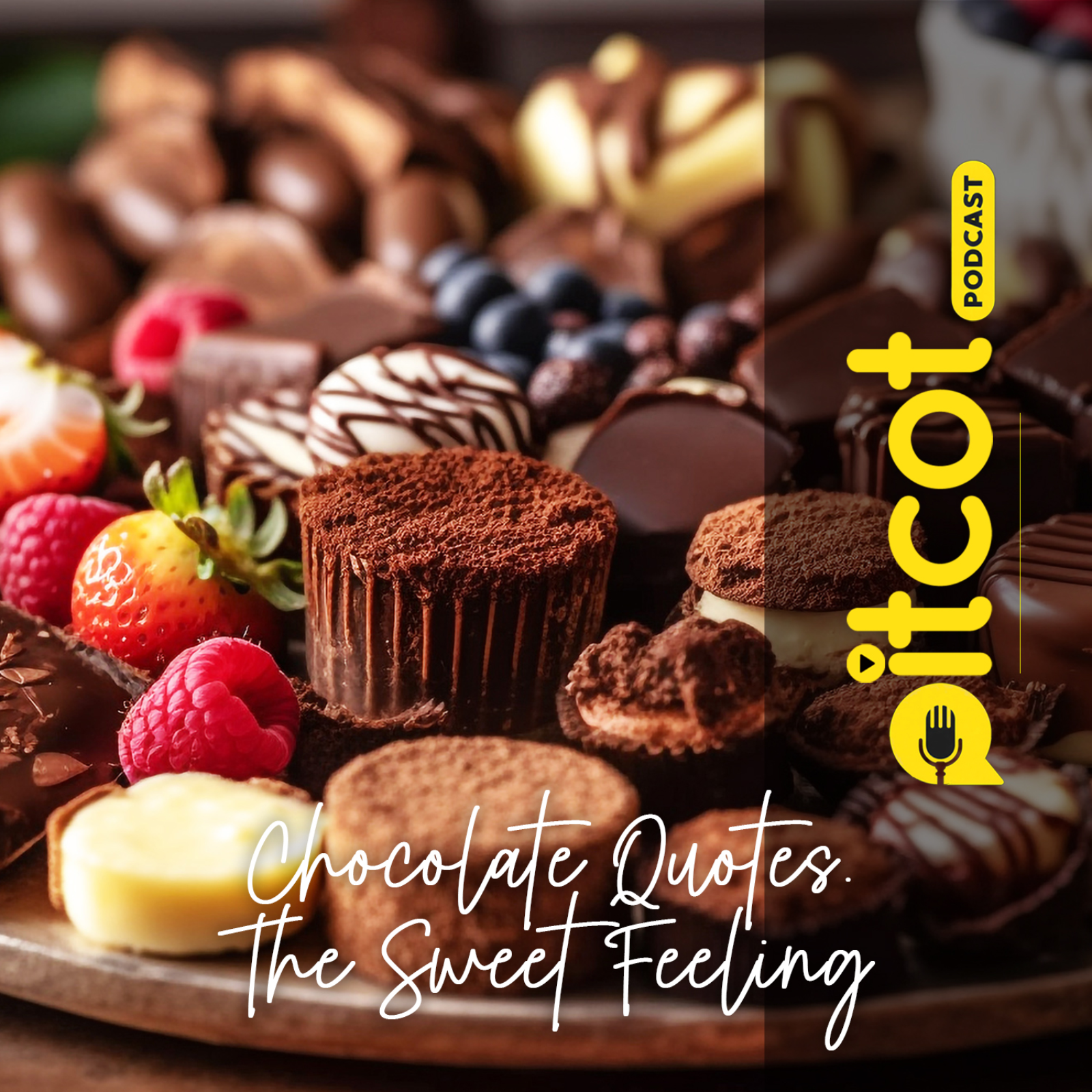 The Irresistible Allure of Chocolate: 15 Sweet Quotes That Stir the Soul episode artwork
