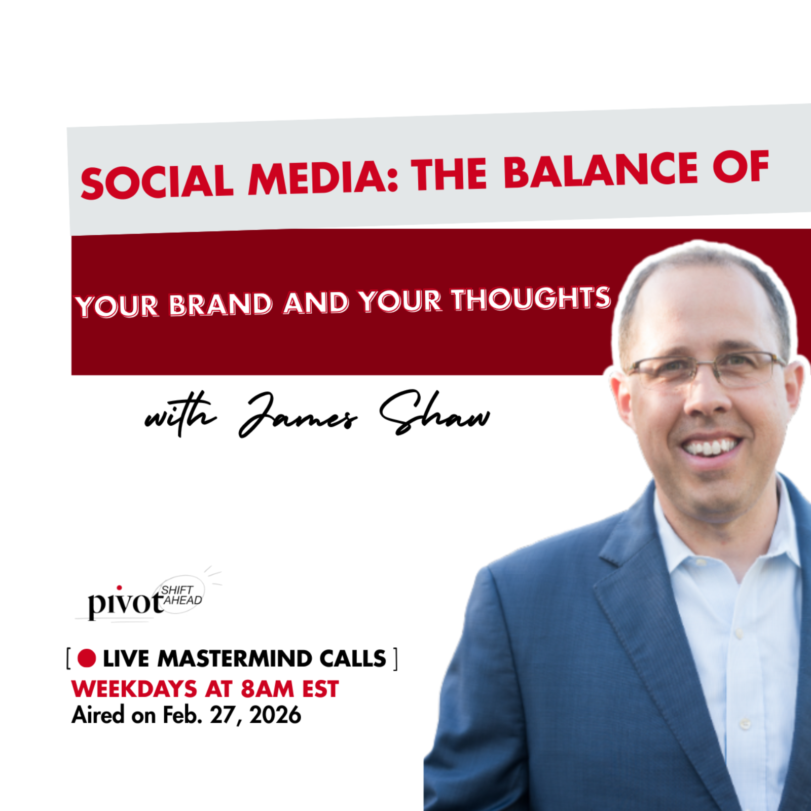 Social Media: The Balance of Your Brand and Your Thoughts 