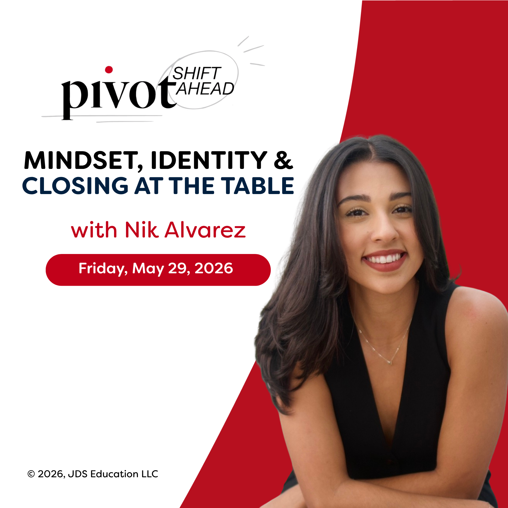 Mindset, identity & Closing at The Table 