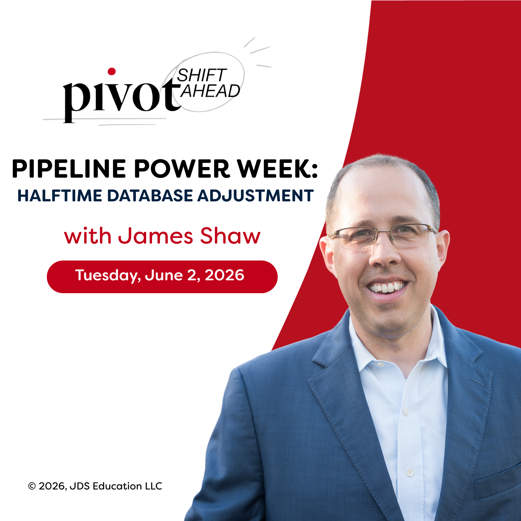 Pipeline Power Week: Halftime Database Adjustment