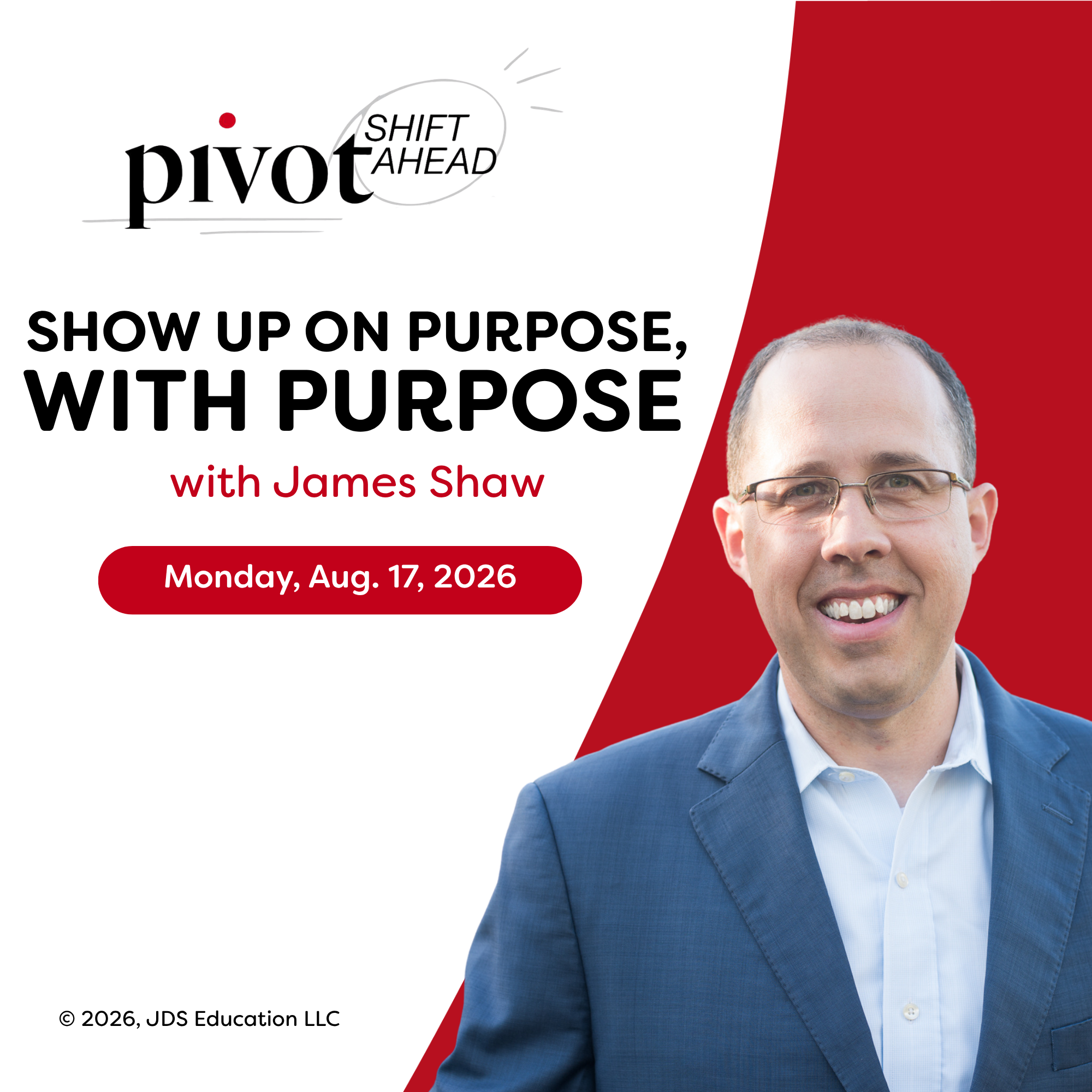 Show Up On Purpose, With Purpose  episode artwork