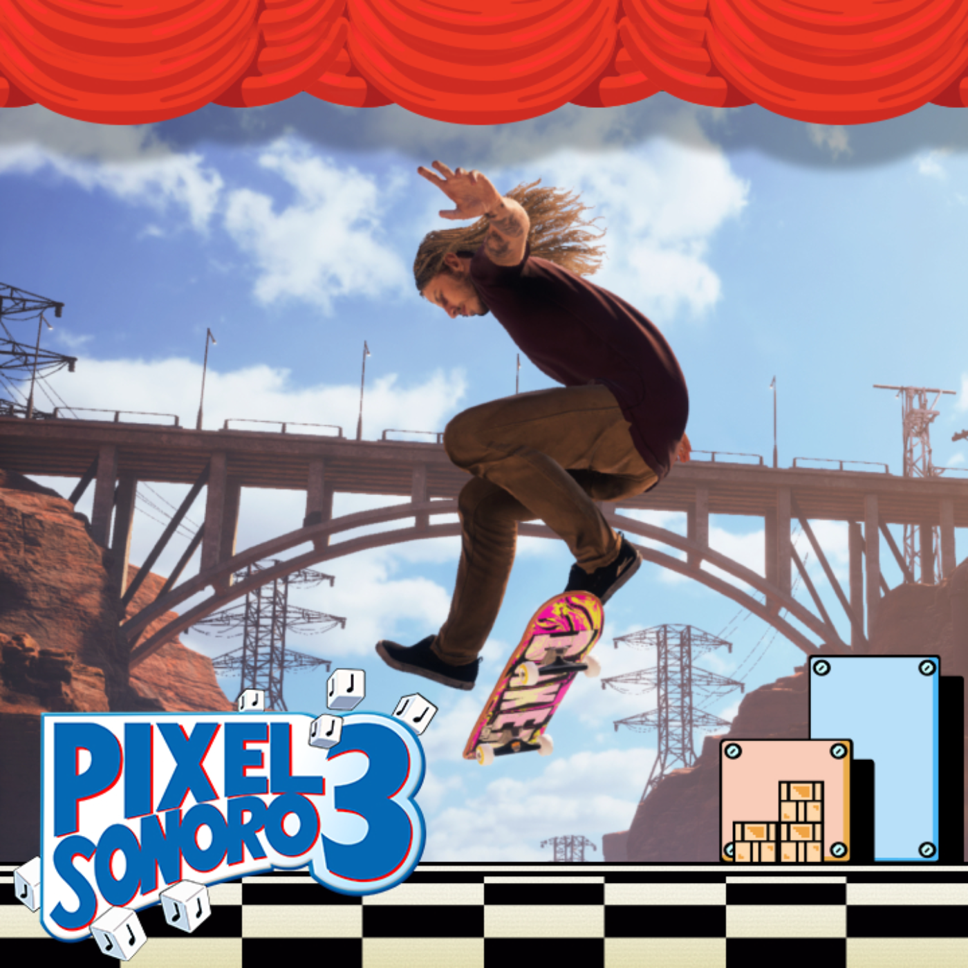 Pixel Sonoro 3x25 - Tony Hawk's Pro Skater y la Música de la Subcultura Skateboarding episode artwork