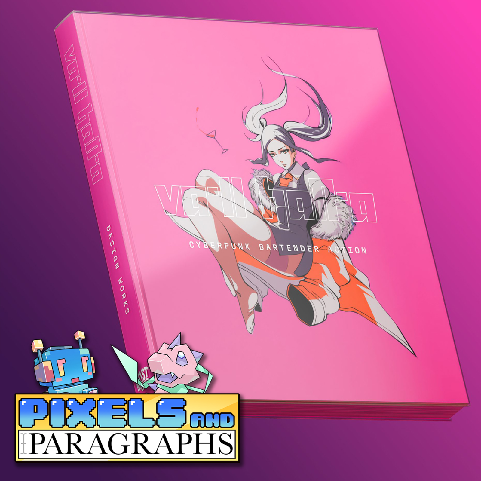 PARAGRAPHS with Ashley Schofield, VA-11 Hall-A Design Works episode artwork