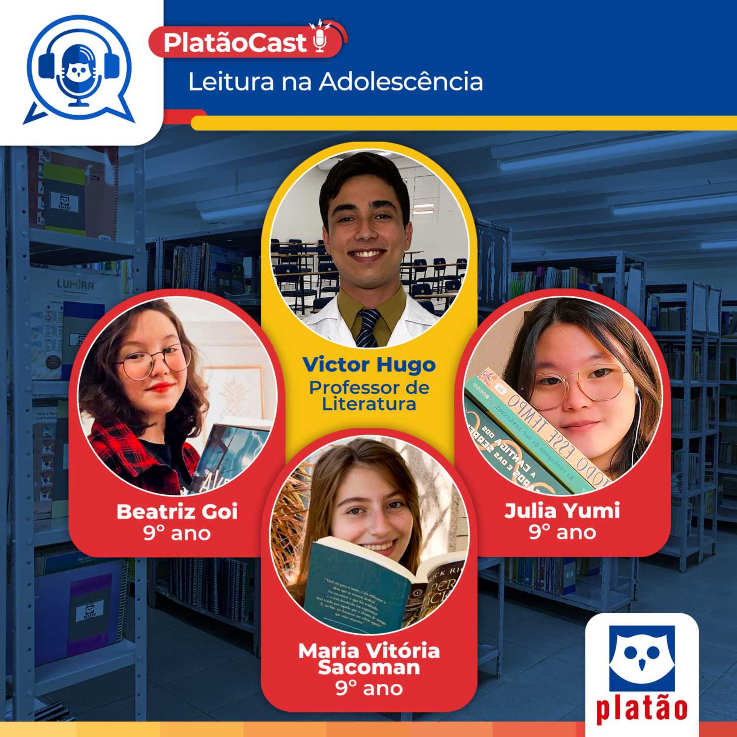 PlatãoCast - Leitura na adolescência episode artwork
