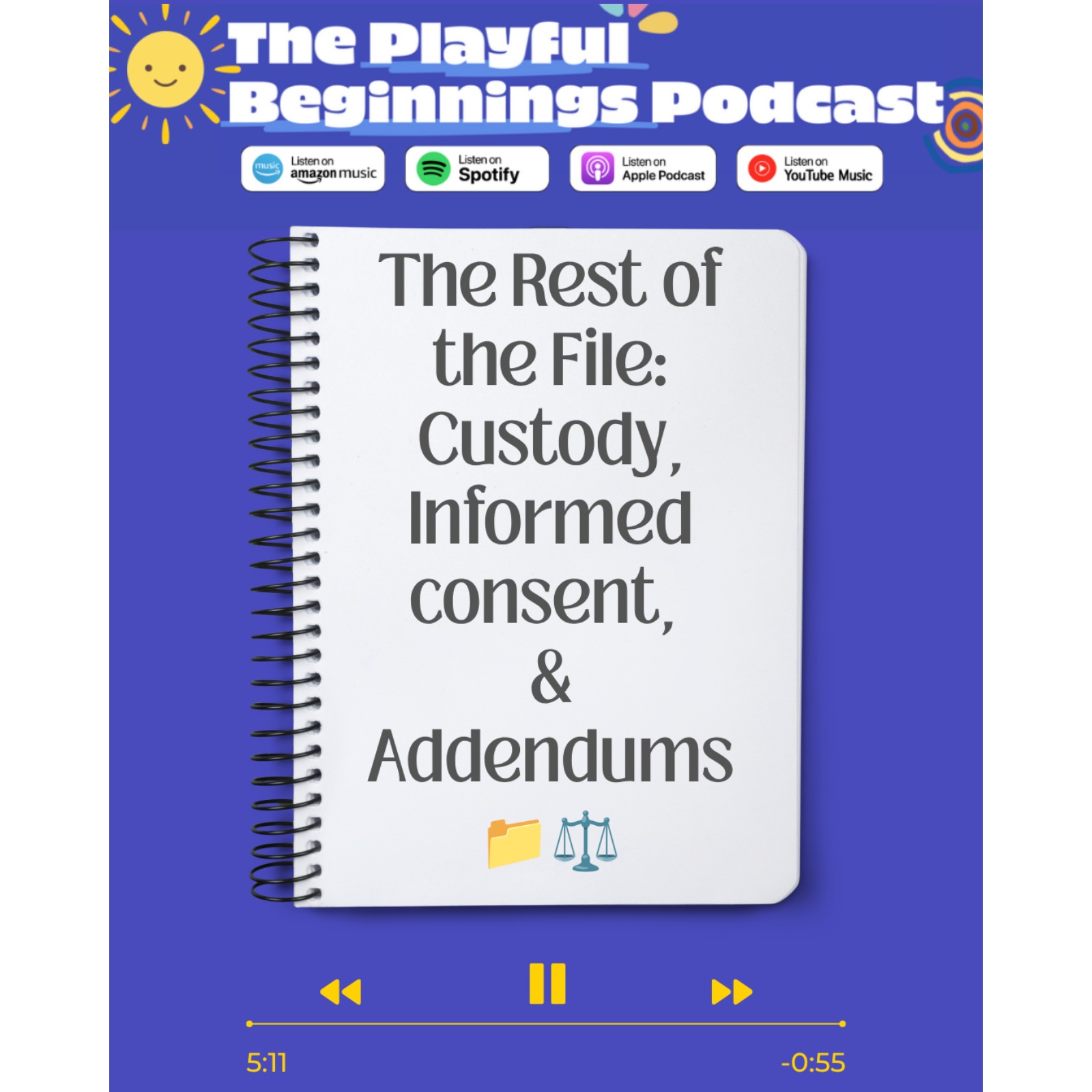 The rest of the File: Custody, Informed Consent, and Addendums