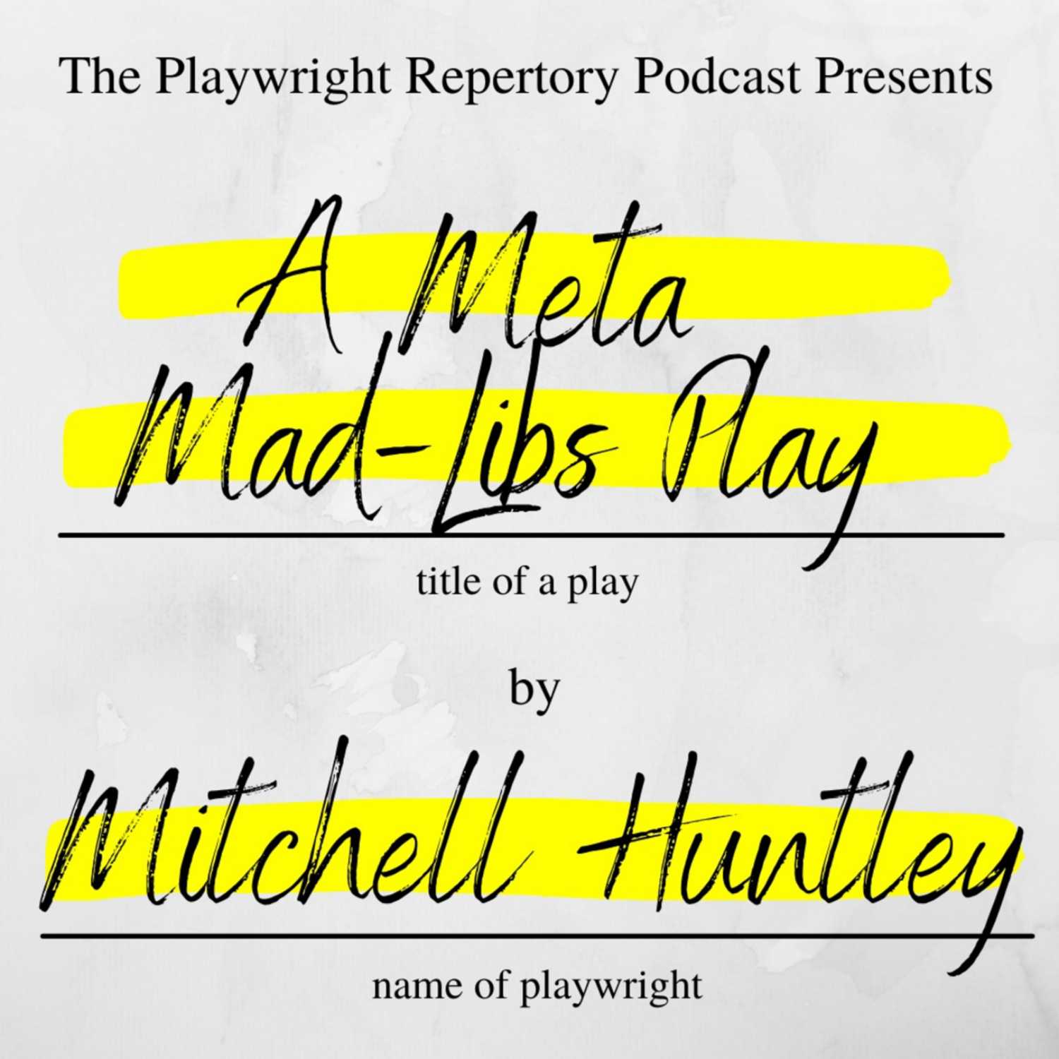 Playwright Repertory Podcast