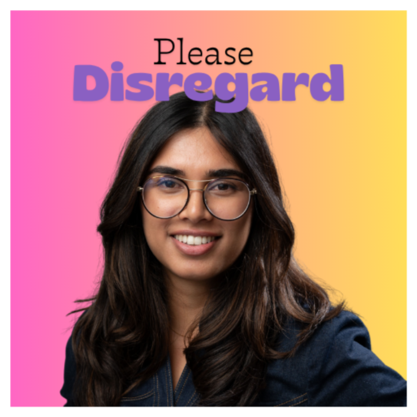 Please Disregard