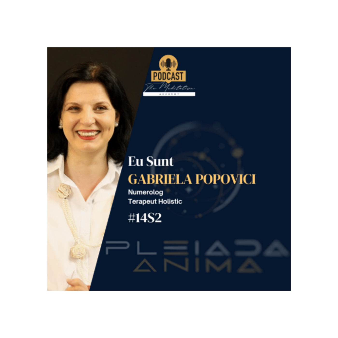 🎙️ Pleiada Anima – Gabriela Popovici Cunoașterea de sine și deschiderea către destinul divin episode artwork