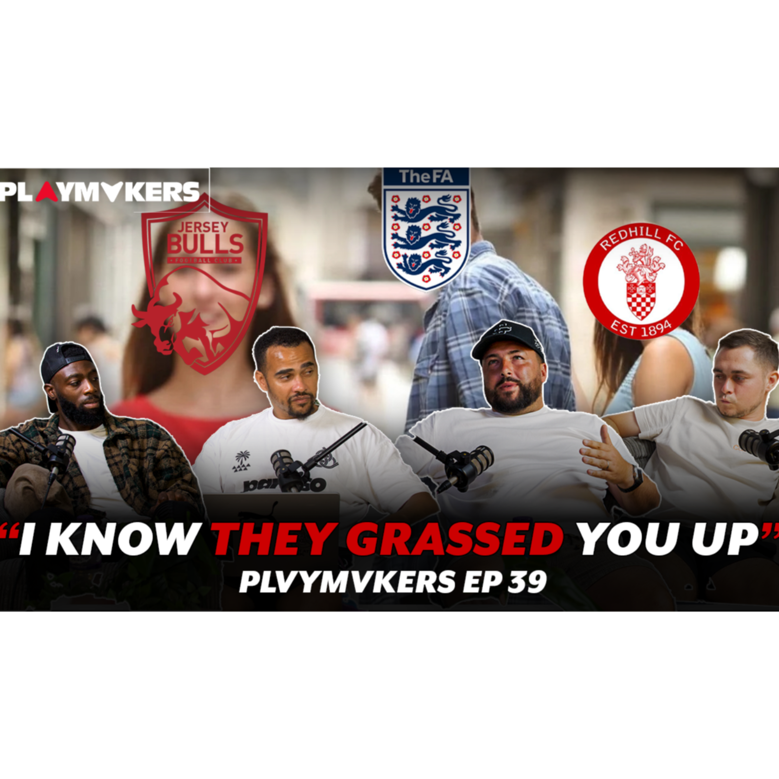 Do You Hold A Grudge Against Jersey Bulls?! | PLVYMVKERS EP 39 ft Jordan Clark & Luke Taylor