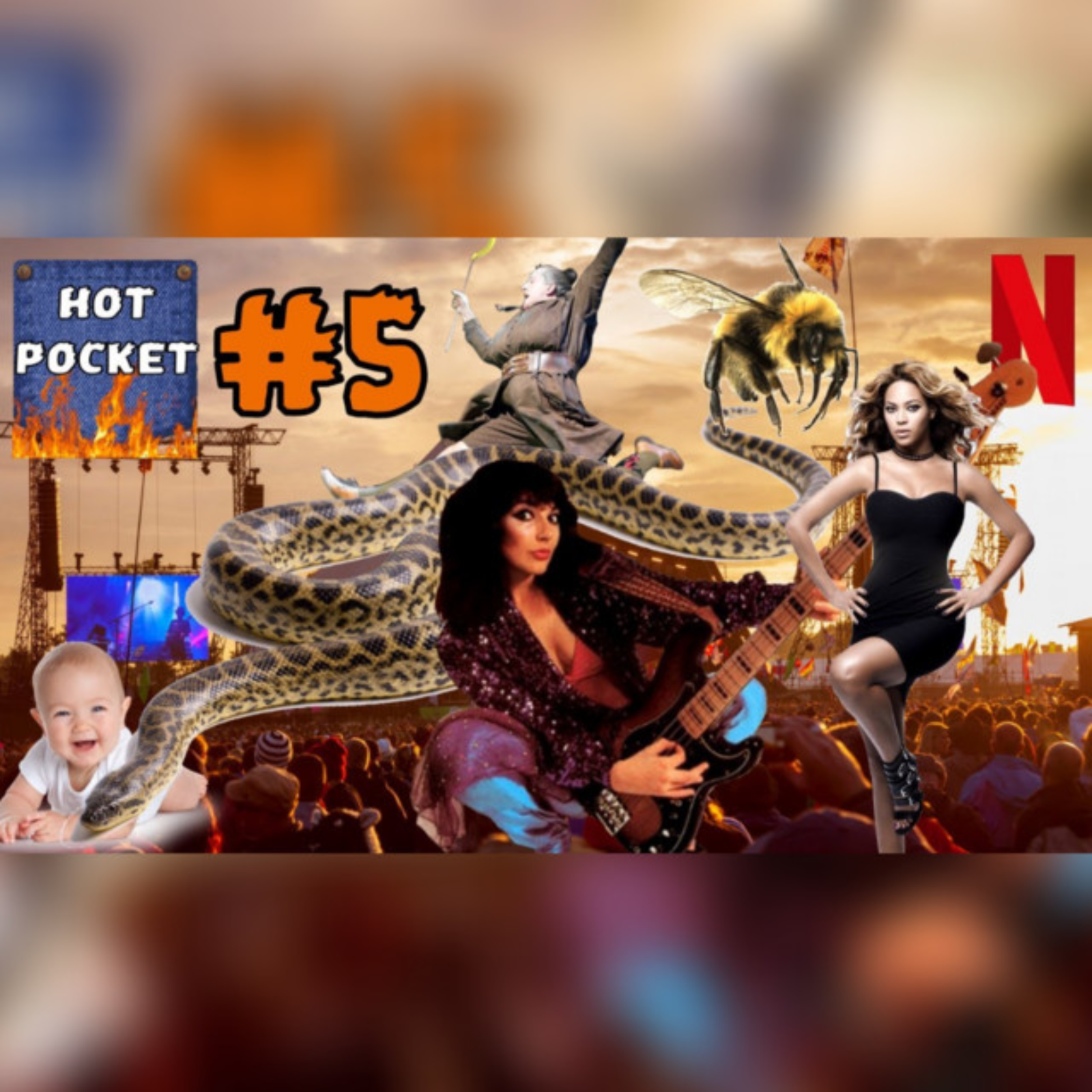 HOT POCKET: Bushy Baby Beyoncé Bees episode artwork