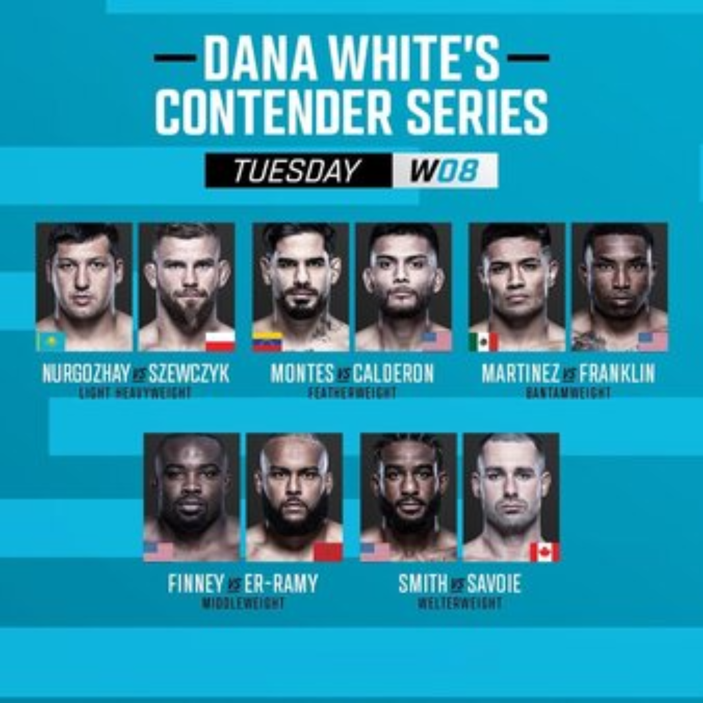 Dana White Contender Series Oct 1 2024  episode artwork