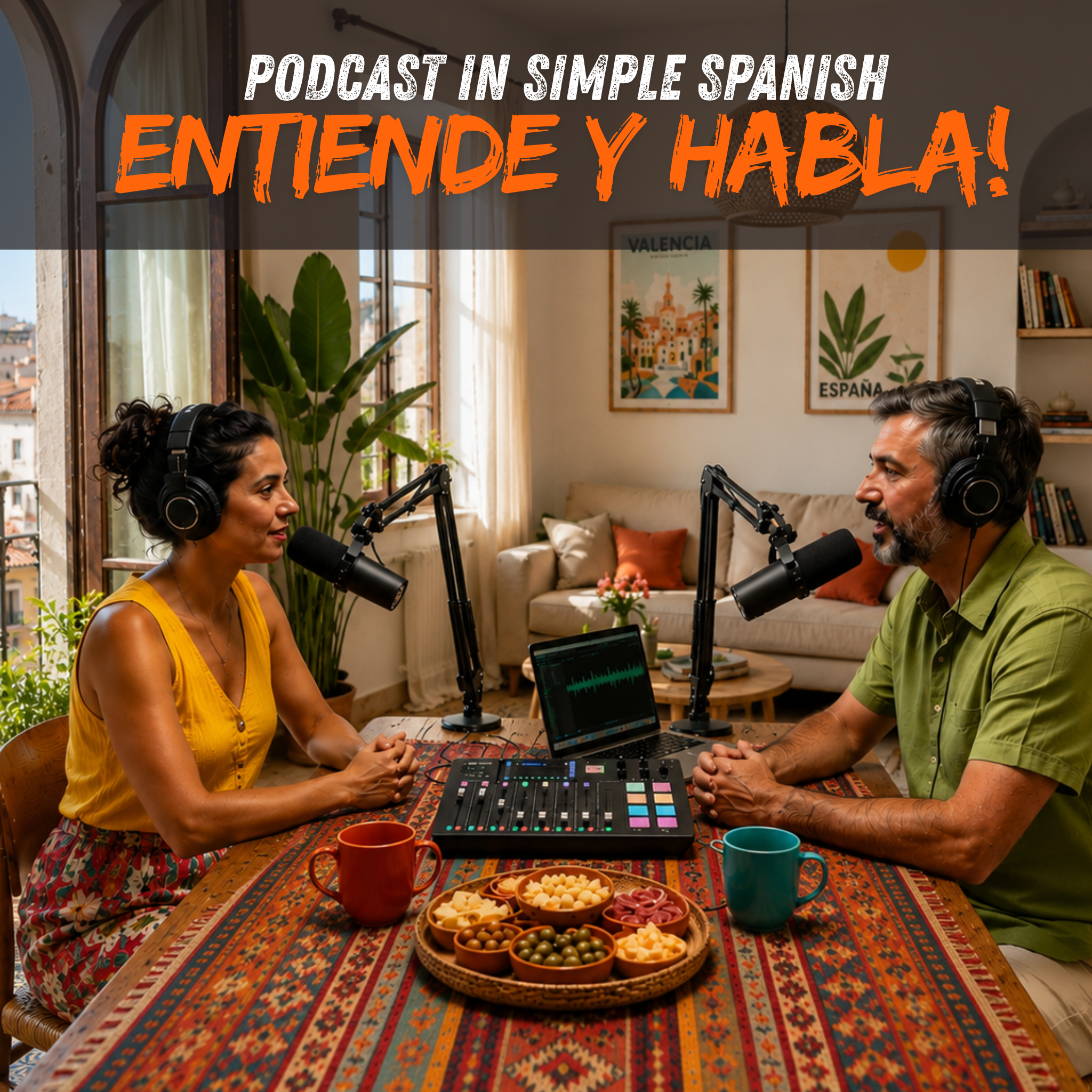 🍤 [Podcast in Simple Spanish] The Tapas Ritual: Croquetas, Chaos & Sharing Food! (A2 Spanish) episode artwork