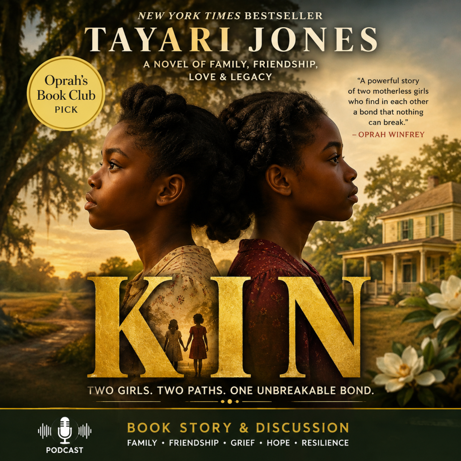 KIN by Tayari Jones: Two Motherless Girls, One Unbreakable Bond | Book Story Explained episode artwork