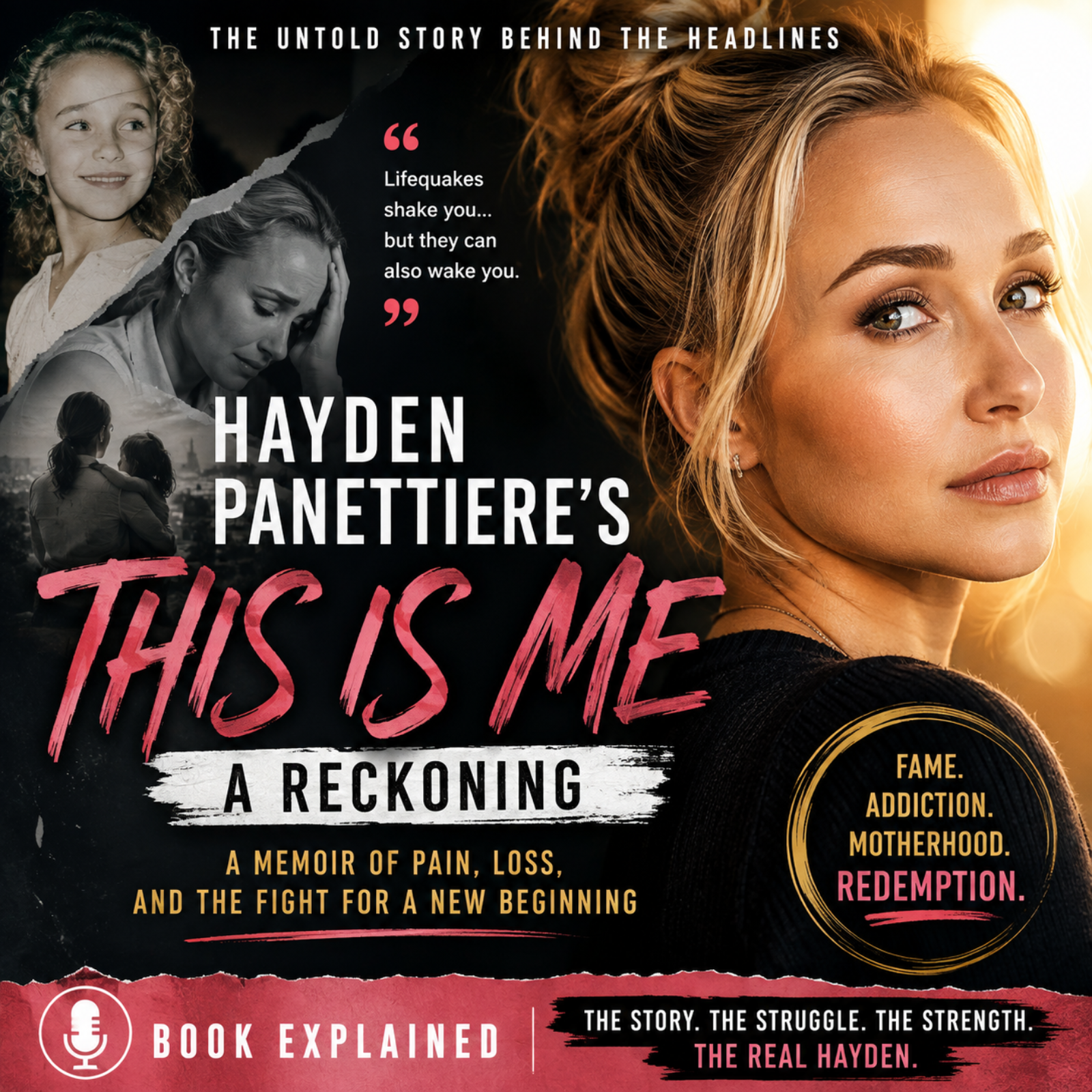 Hayden Panettiere’s This Is Me: The Untold Story of Pain, Loss & Rebirth | Book Explained episode artwork