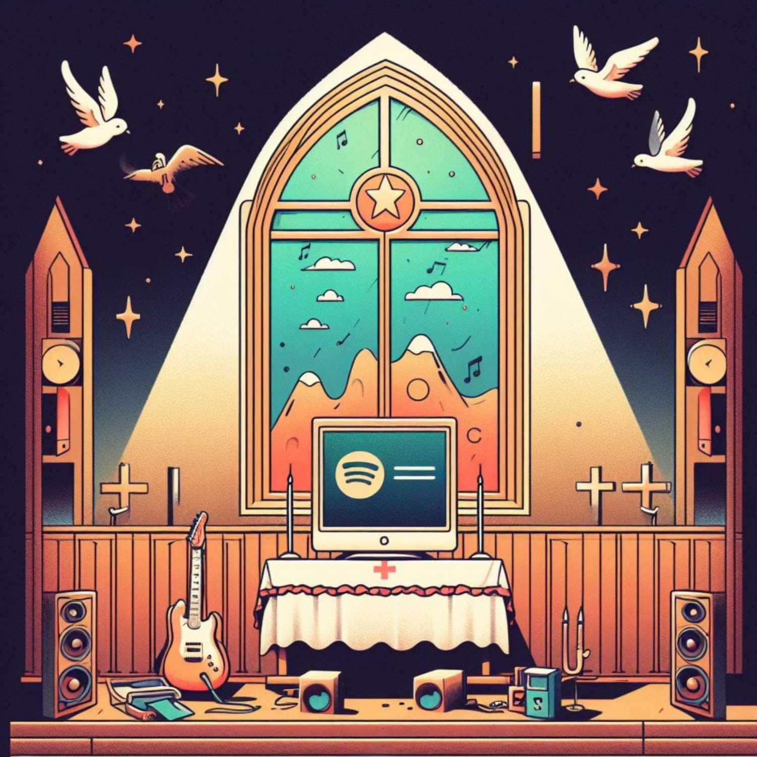 Conociendo el backstage de la iglesia episode artwork