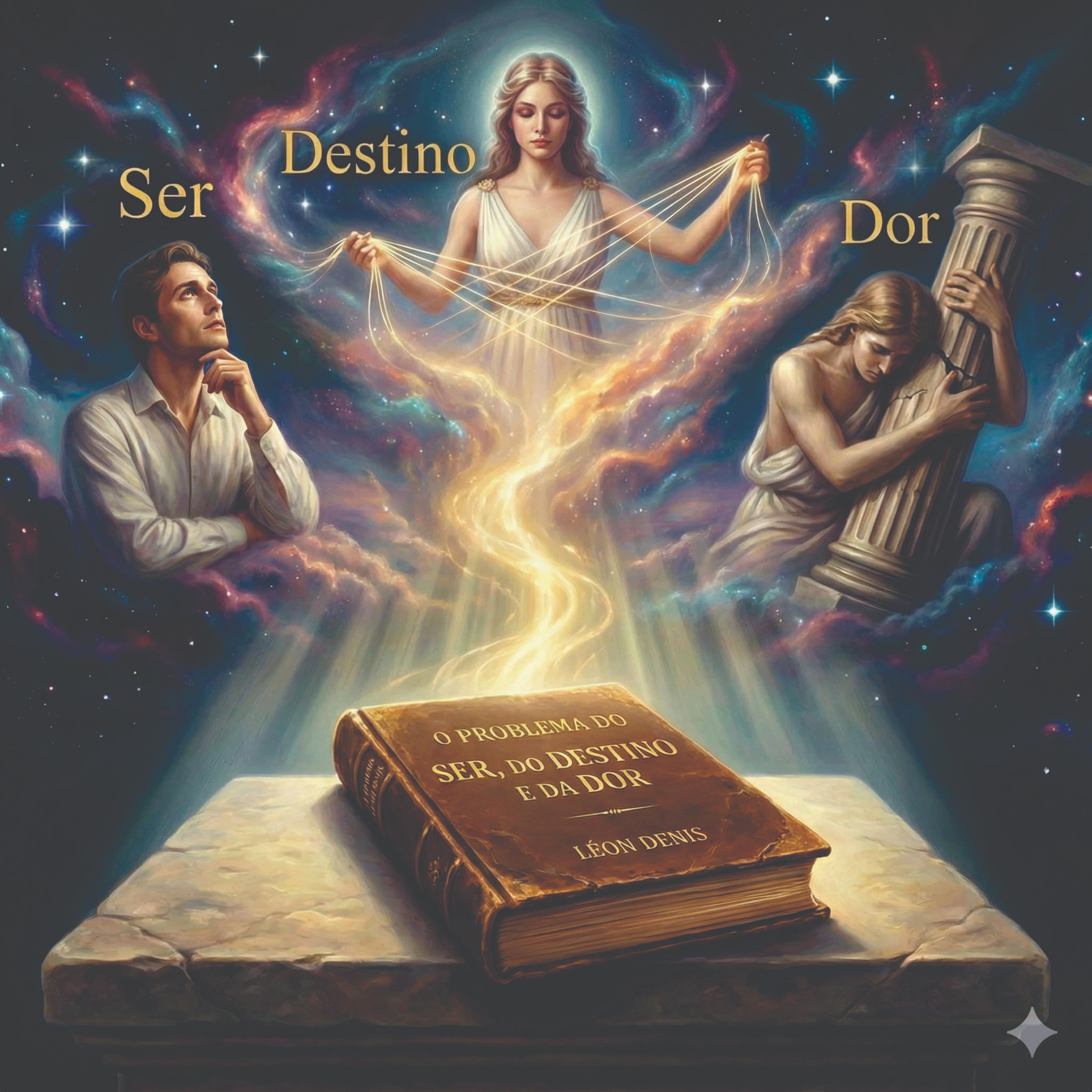 PODCAST: O Problema do Ser, do Destino e da Dor de Léon Denis episode artwork