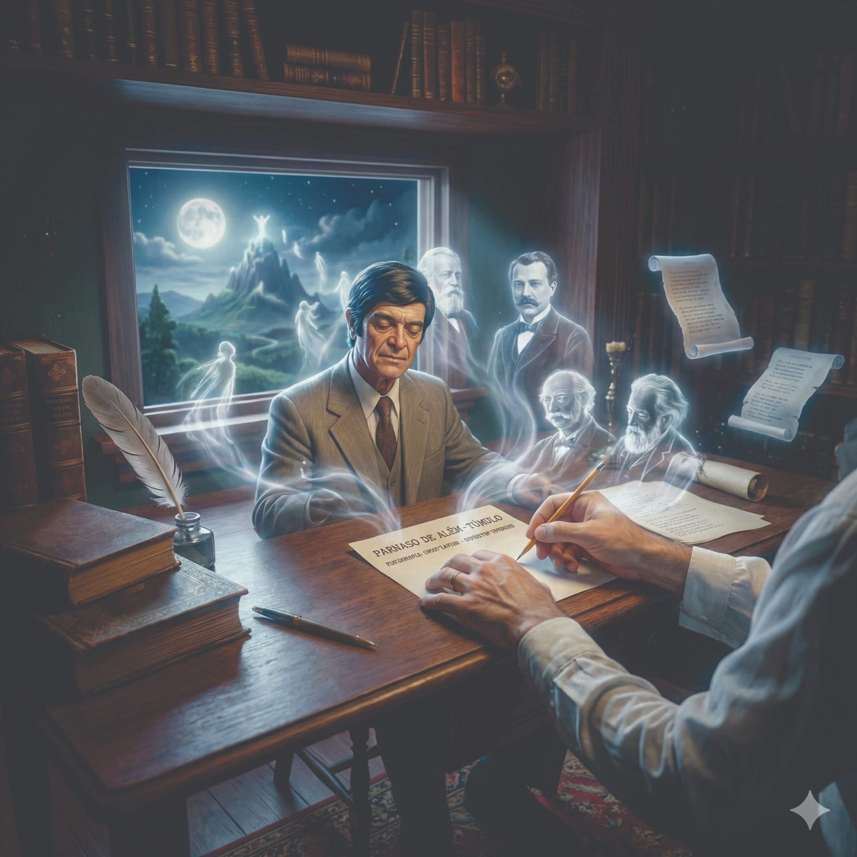 PODCAST: Parnaso de Além-túmulo (psicografia de Chico Xavier por espíritos diversos) episode artwork