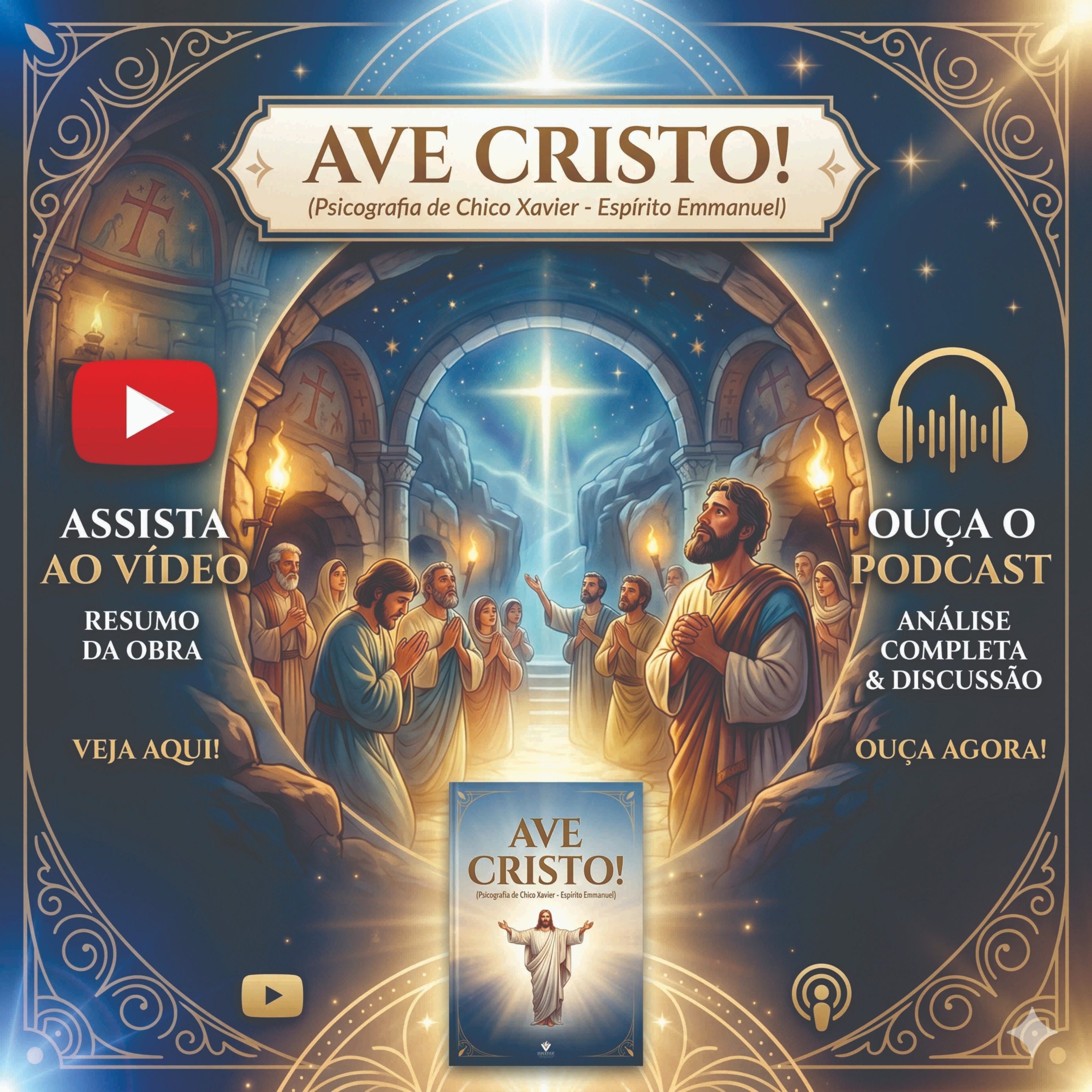 PODCAST: Ave Cristo (psicografia de Chico Xavier, pelo espírito Emmanuel) episode artwork