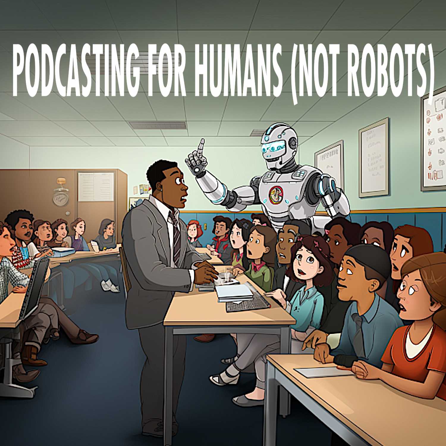 Podcasting for Humans podcast artwork