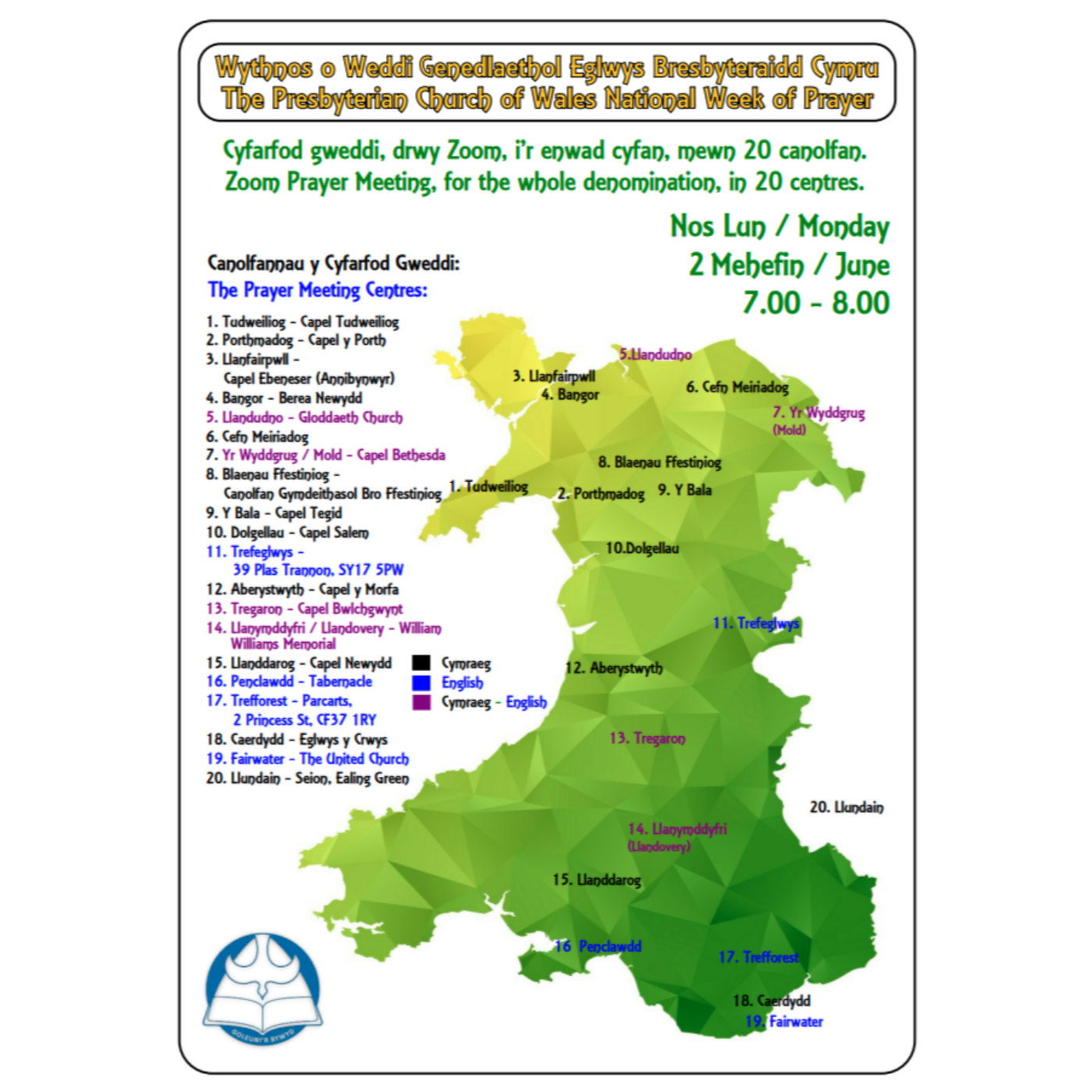 Podlediad Presbyteraidd/ Presbyterian Podcast